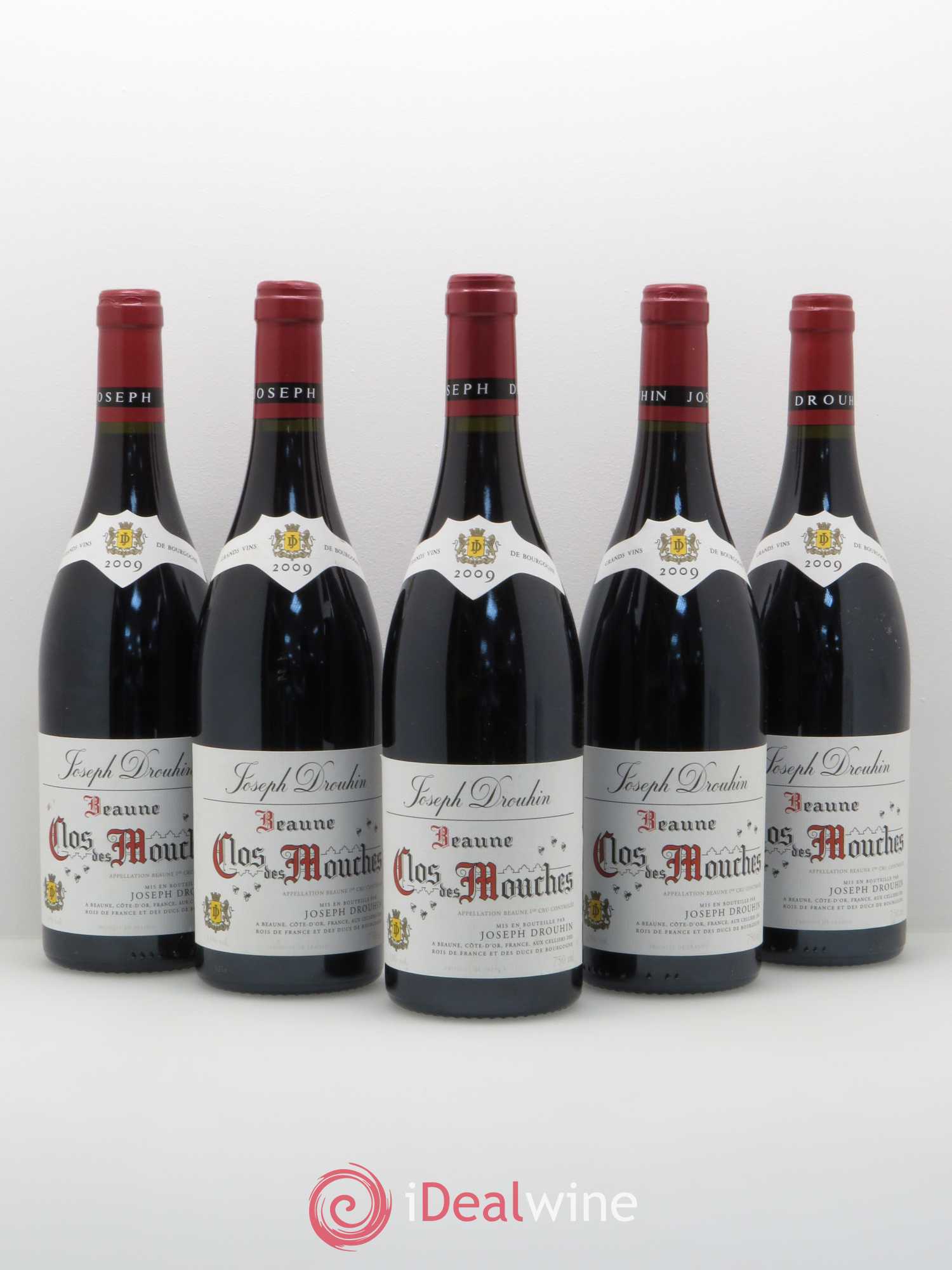 Beaune 1er Cru Clos des Mouches Joseph Drouhin 2009 - Lot de 5 bouteilles - 0