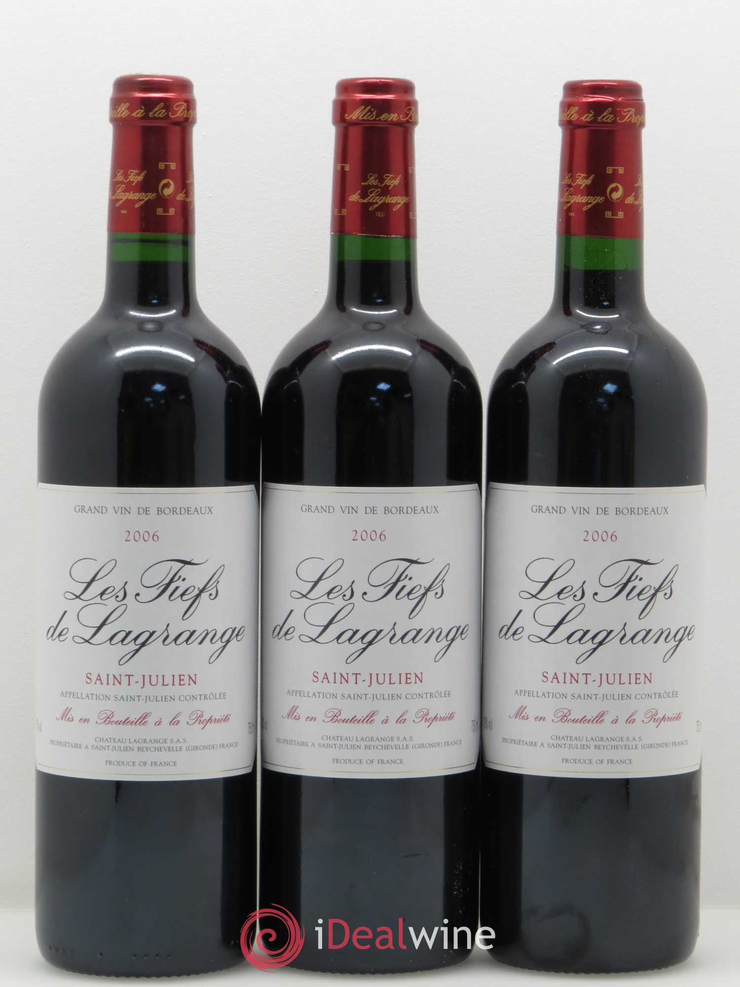 Les Fiefs de Lagrange Second Vin 2006 - Lot de 12 bouteilles - 3