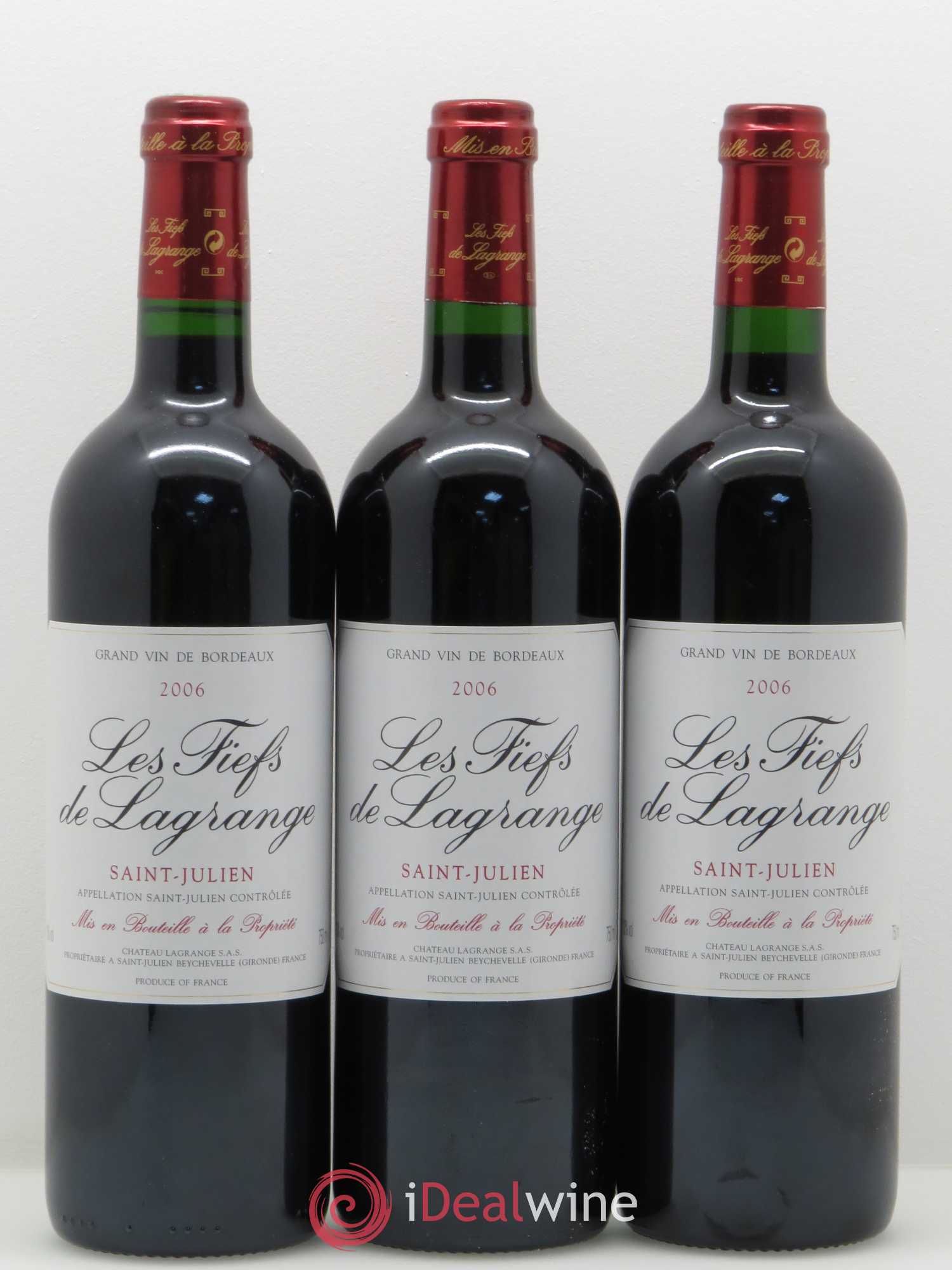 Les Fiefs de Lagrange Second Vin 2006 - Lot de 12 bouteilles - 4