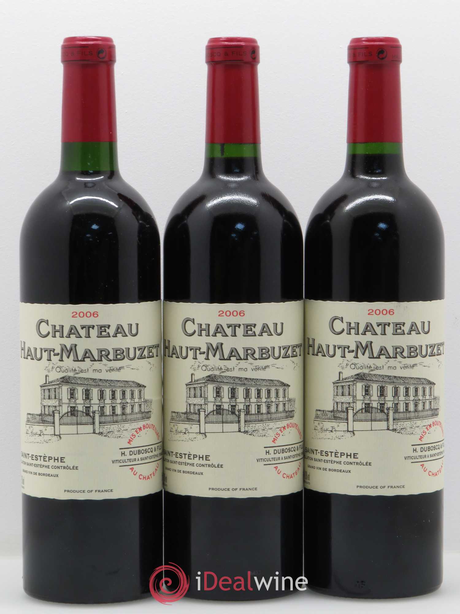 Château Haut Marbuzet 2006 - Lot de 12 bouteilles - 3