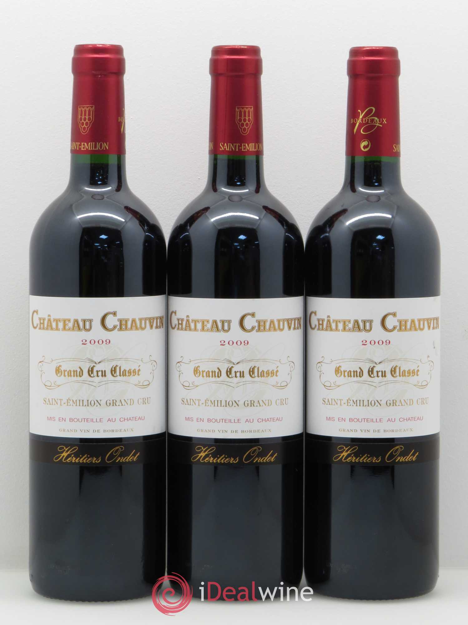 Château Chauvin Grand Cru Classé 2009 - Lot de 12 bouteilles - 2