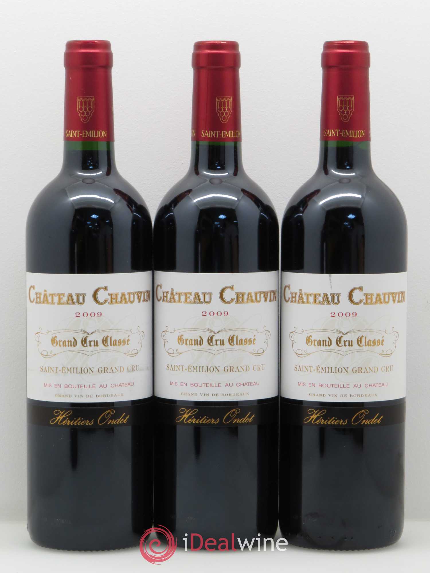 Château Chauvin Grand Cru Classé 2009 - Lot de 12 bouteilles - 3