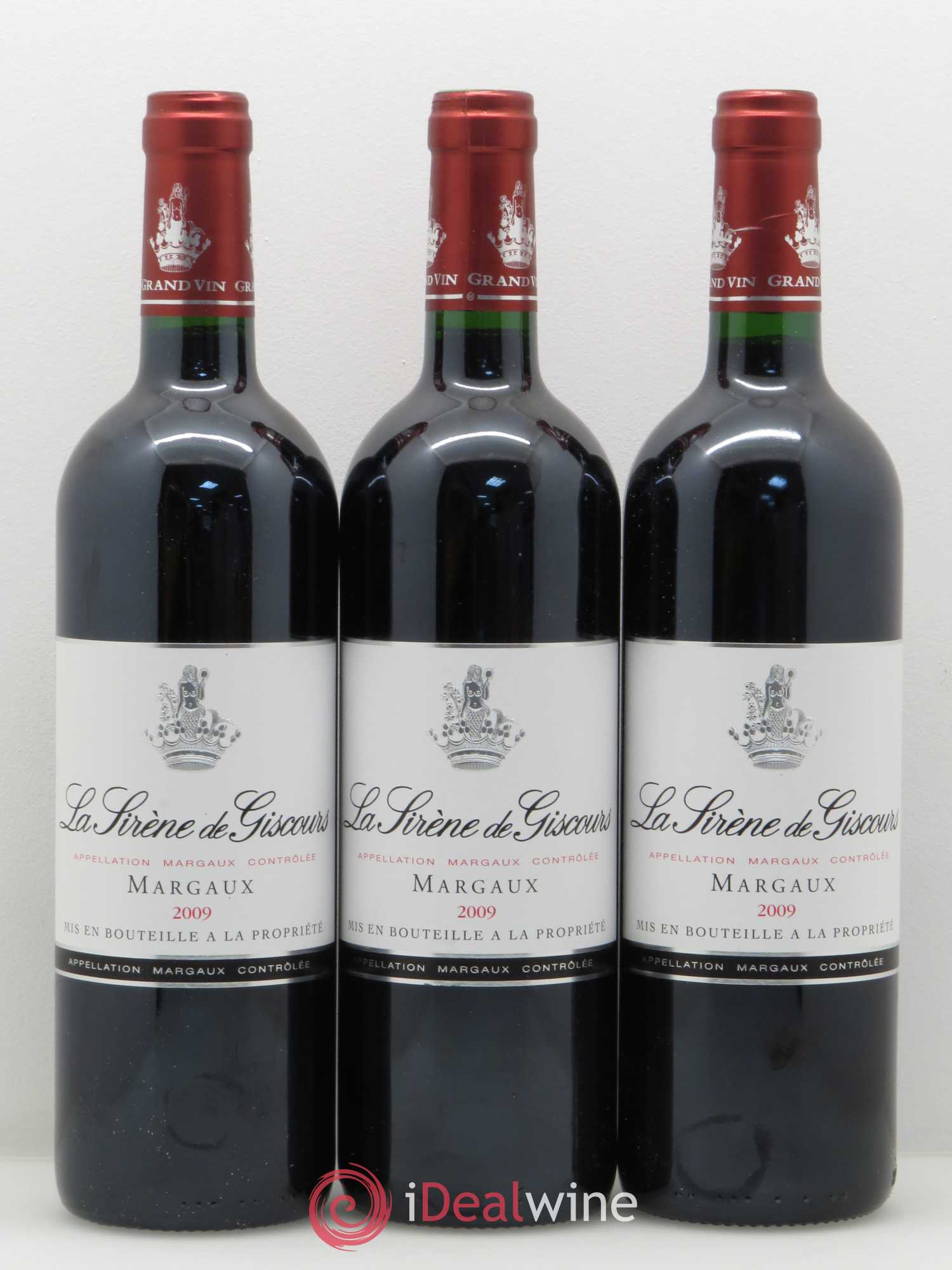 La Sirène de Giscours 2009 - Lot de 3 bouteilles - 0