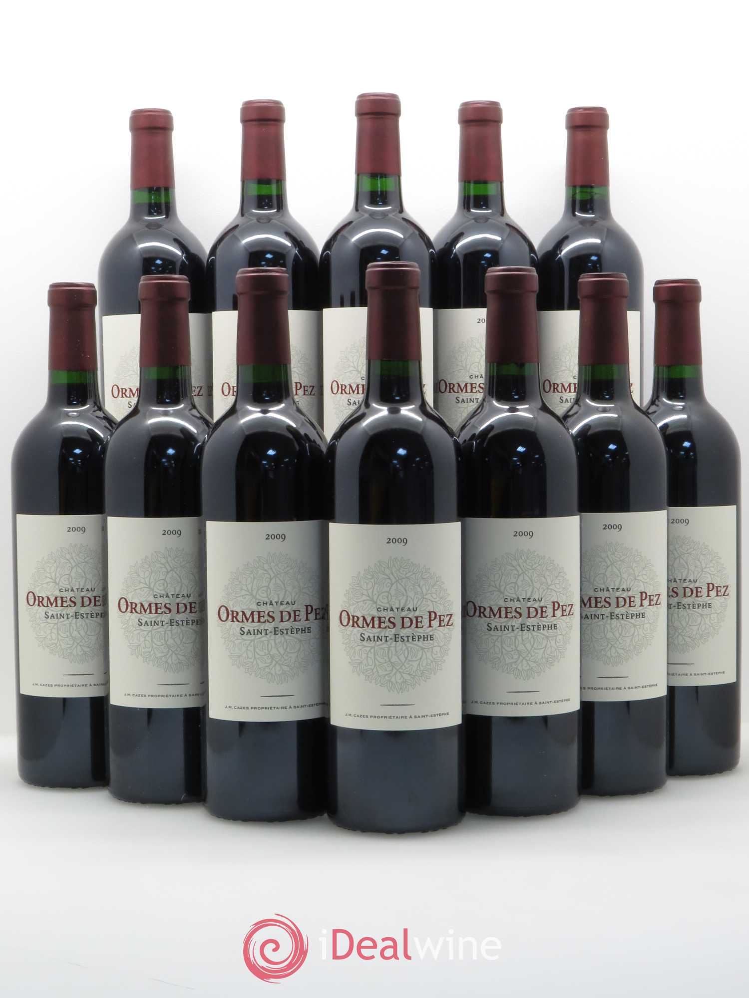 Château les Ormes de Pez 2009 - Lot de 12 bouteilles - 0