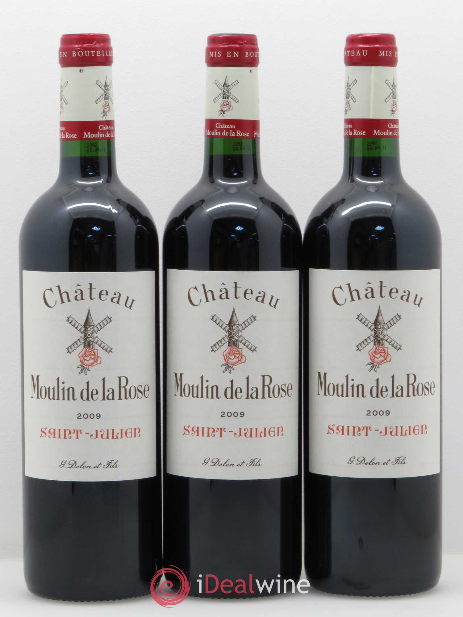 Château Moulin de la Rose Cru Bourgeois 2009 - Lot de 12 bouteilles - 3