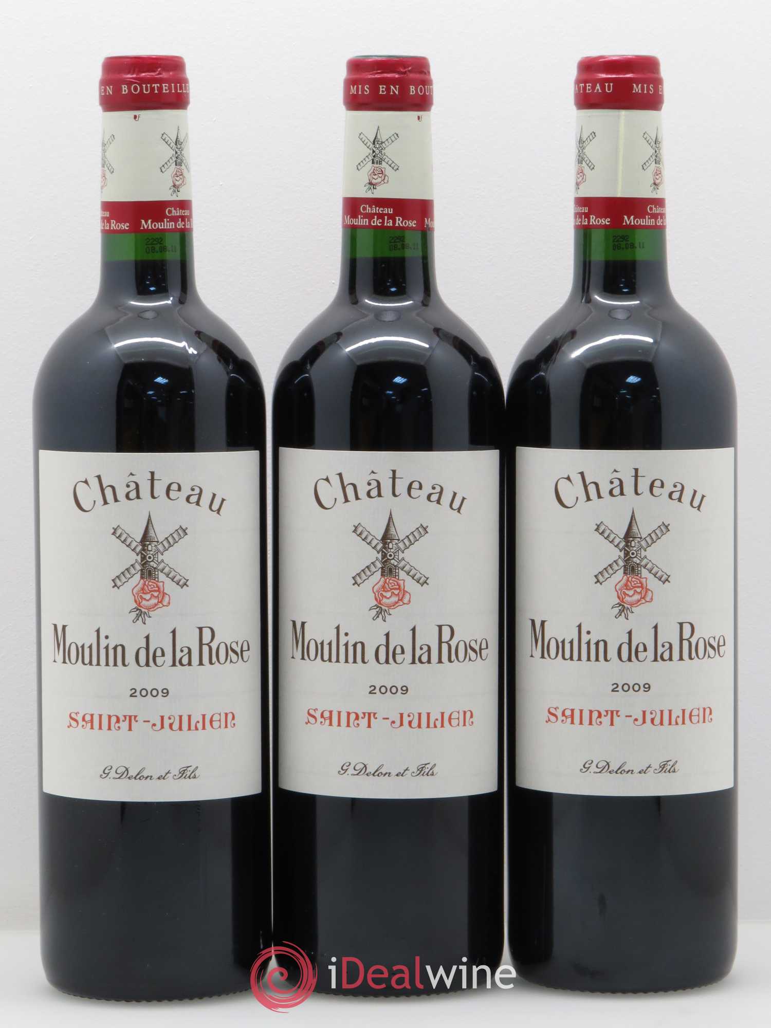 Château Moulin de la Rose Cru Bourgeois 2009 - Lot de 12 bouteilles - 4