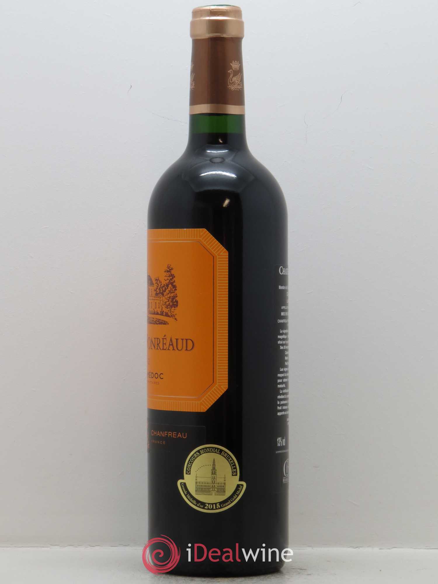 Château Fonréaud Cru Bourgeois 2012 - Lot de 1 bouteille - 1