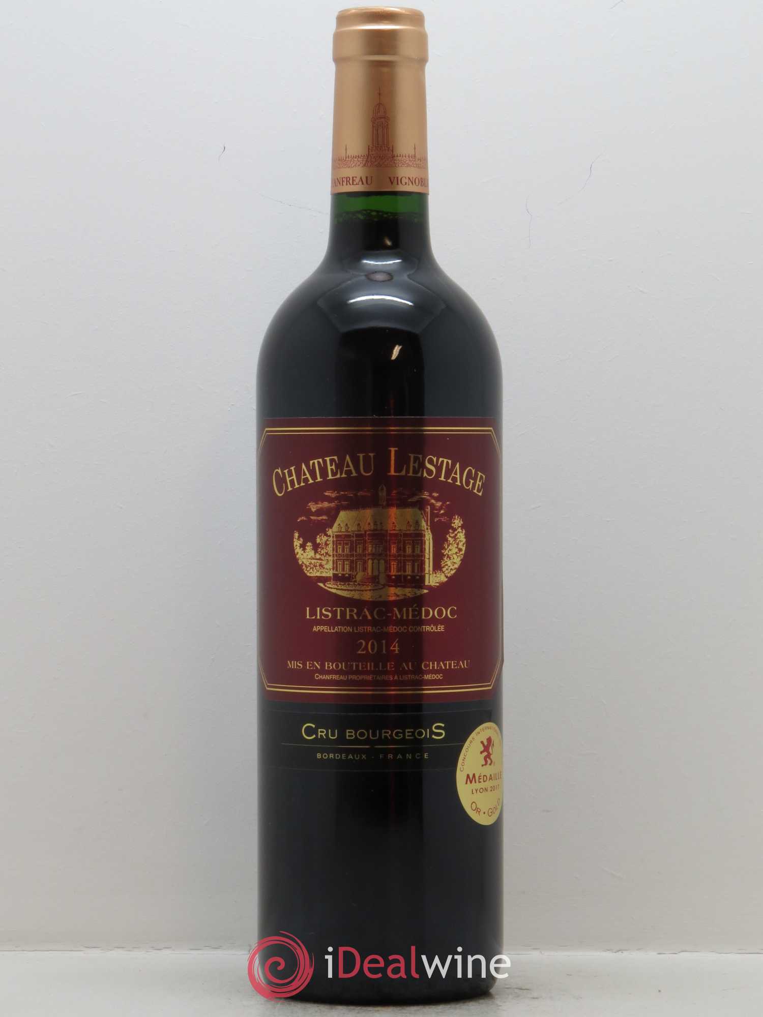 Château Lestage Cru Bourgeois 2014 - Lot de 1 bouteille - 0