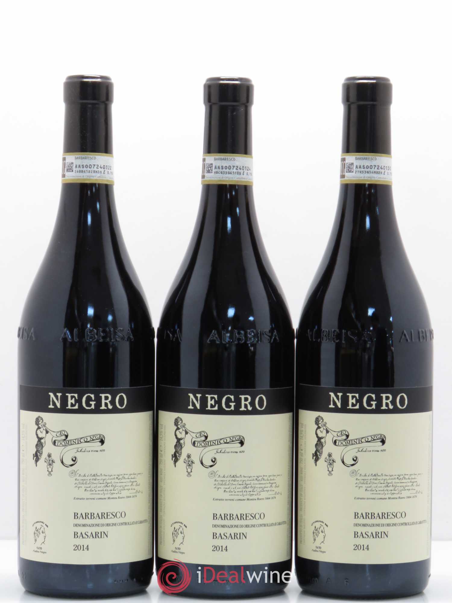 Barbaresco DOCG Basarin Negro 2014 - Lot de 12 bouteilles - 2