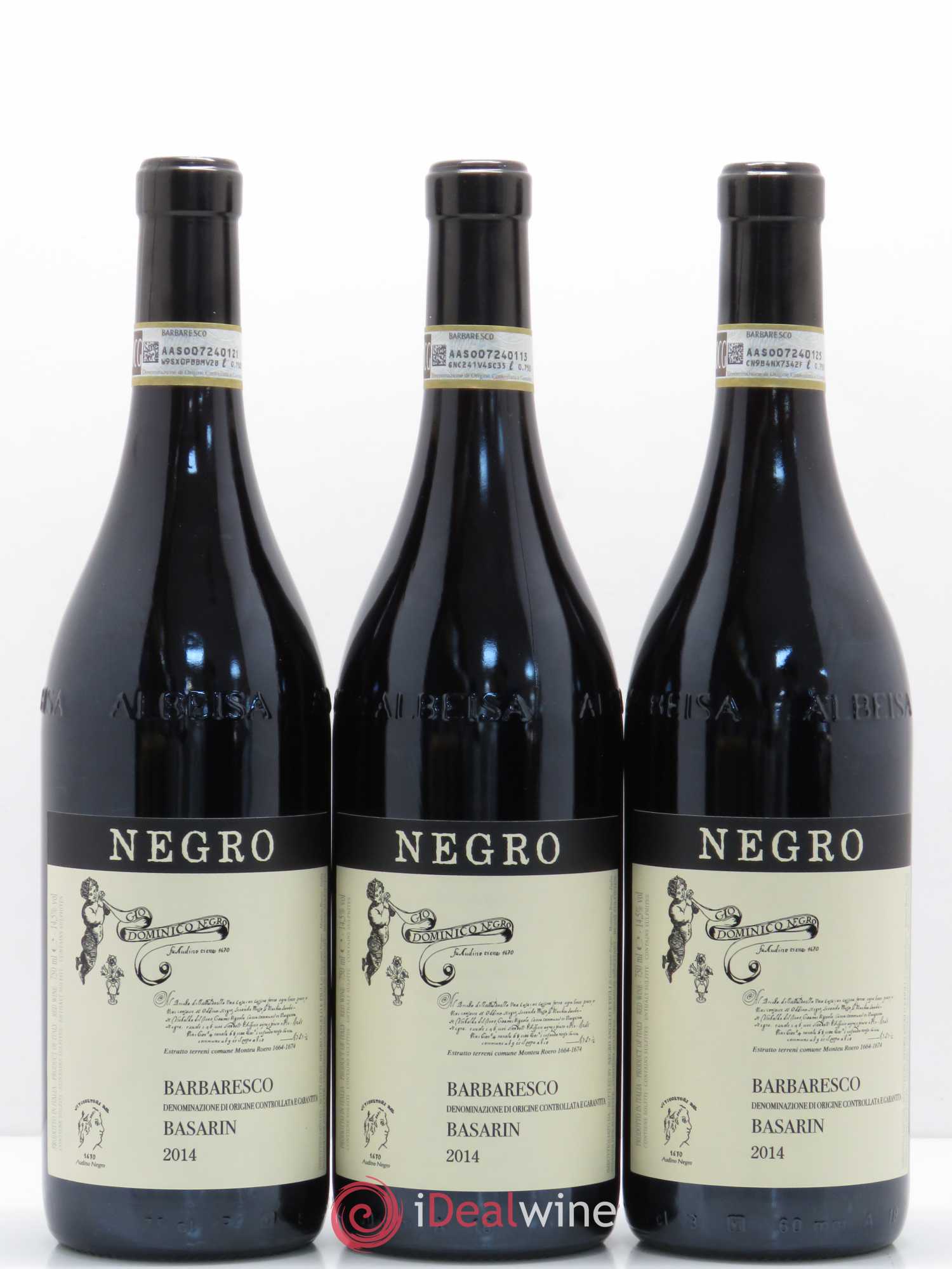 Barbaresco DOCG Basarin Negro 2014 - Lot de 12 bouteilles - 4