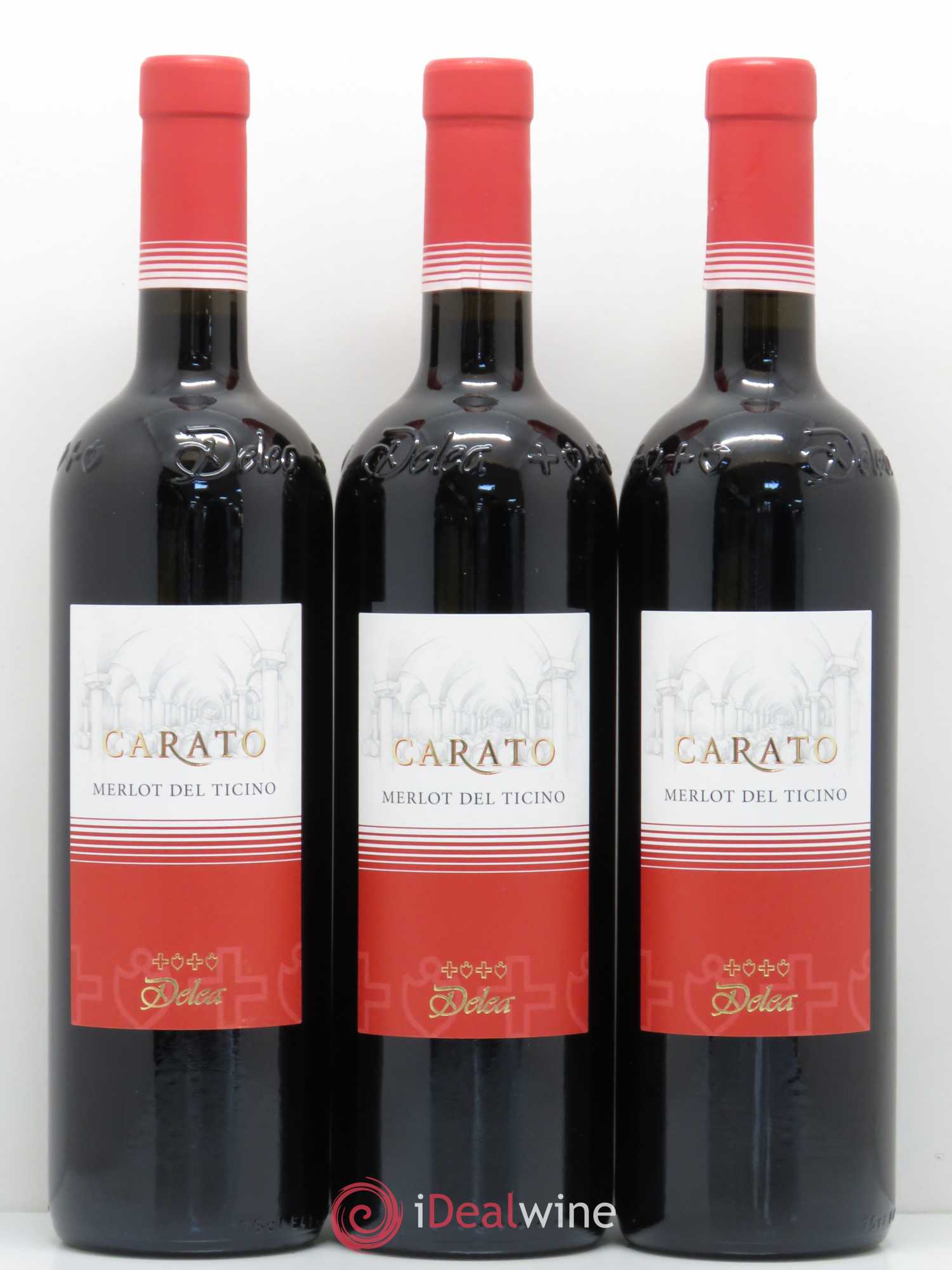 Vins Etrangers Suisse Merlot del Ticino Carato Delea 2015 - Posten von 12 Flaschen - 3