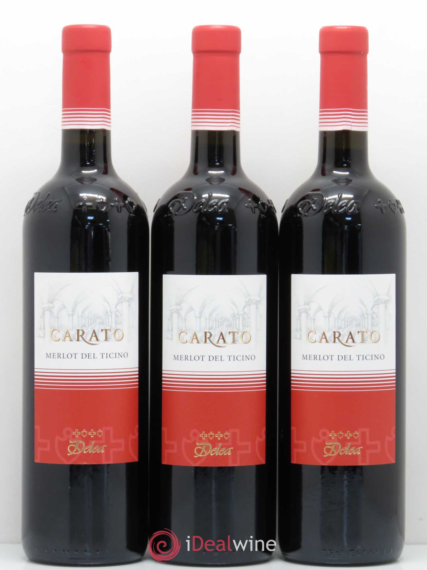 Vins Etrangers Suisse Merlot del Ticino Carato Delea 2015 - Posten von 12 Flaschen - 5