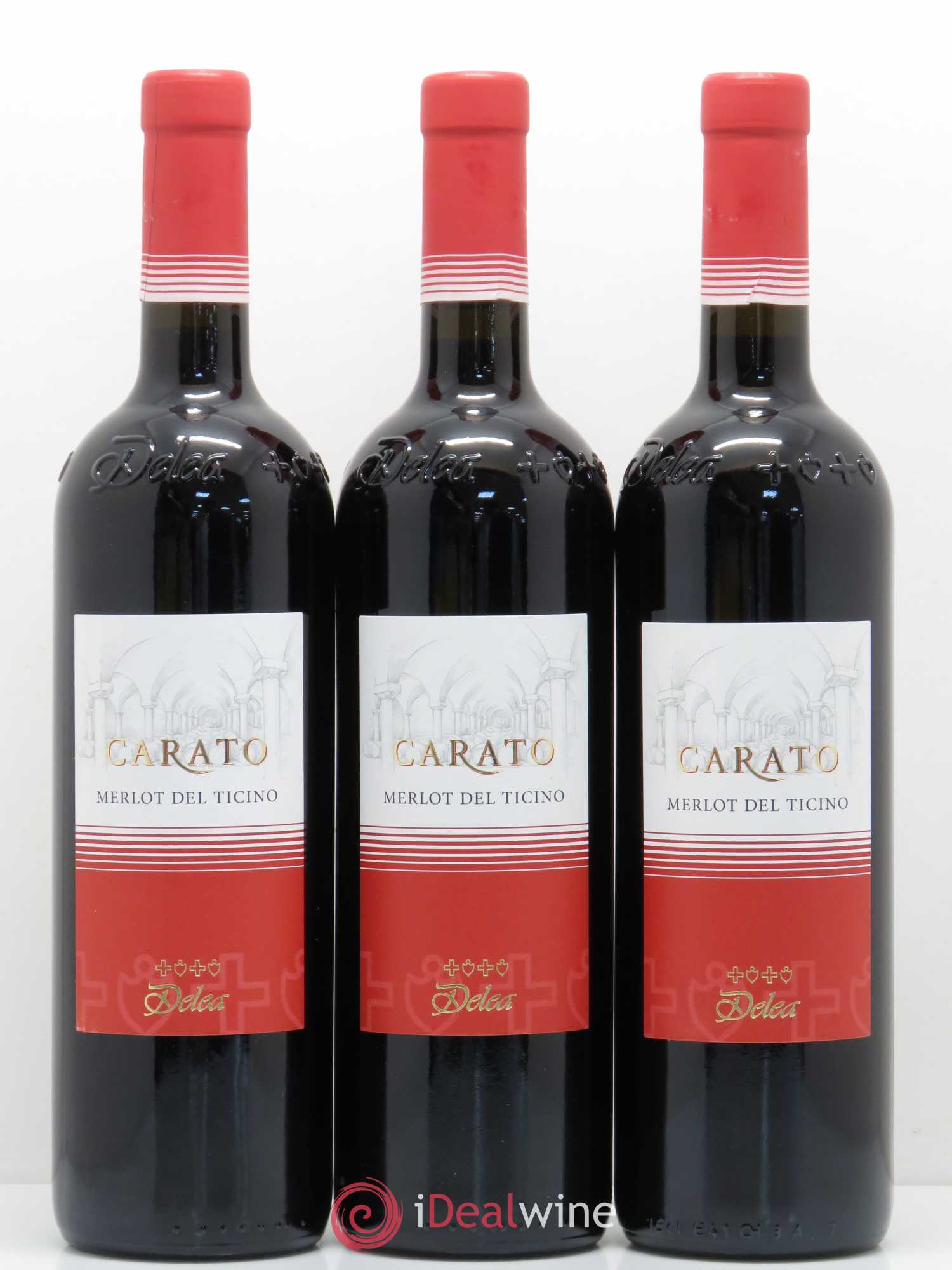 Vins Etrangers Suisse Merlot del Ticino Carato Delea 2015 - Posten von 6 Flaschen - 3