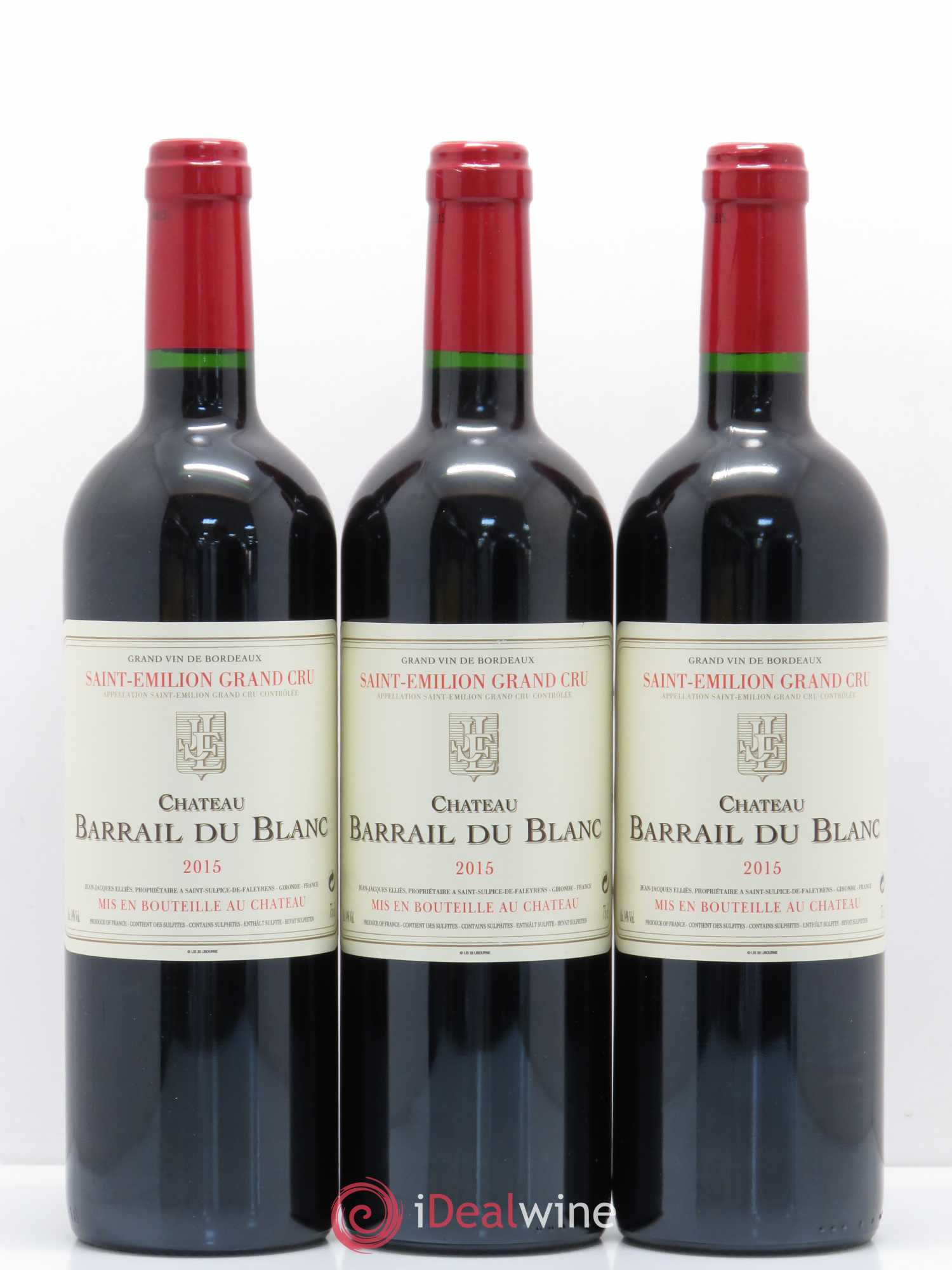 Saint-Émilion Château Barrail du Blanc 2015 - Lot de 12 bouteilles - 4
