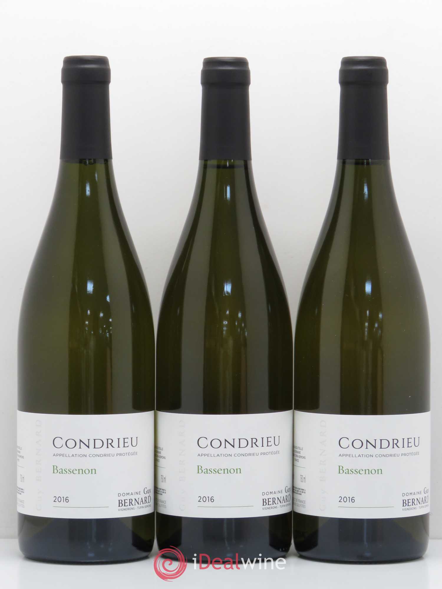 Condrieu Bassenon Guy Bernard 2016 - Posten von 6 Flaschen - 1