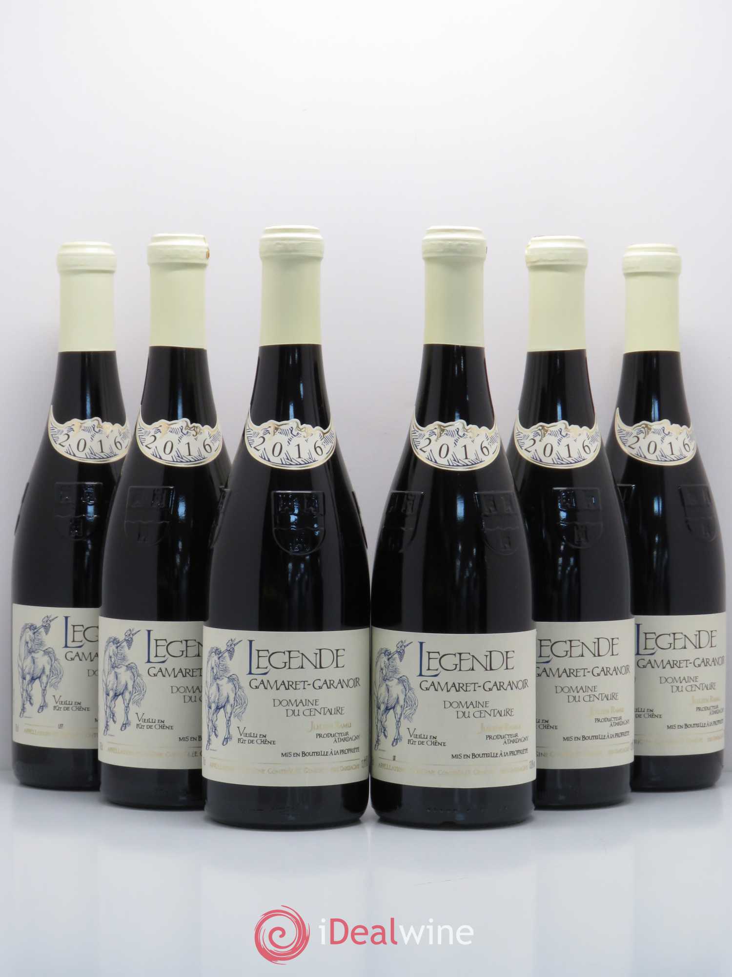 Divers Légende Domaine Centaure 2016 - Posten von 6 Flaschen - 0