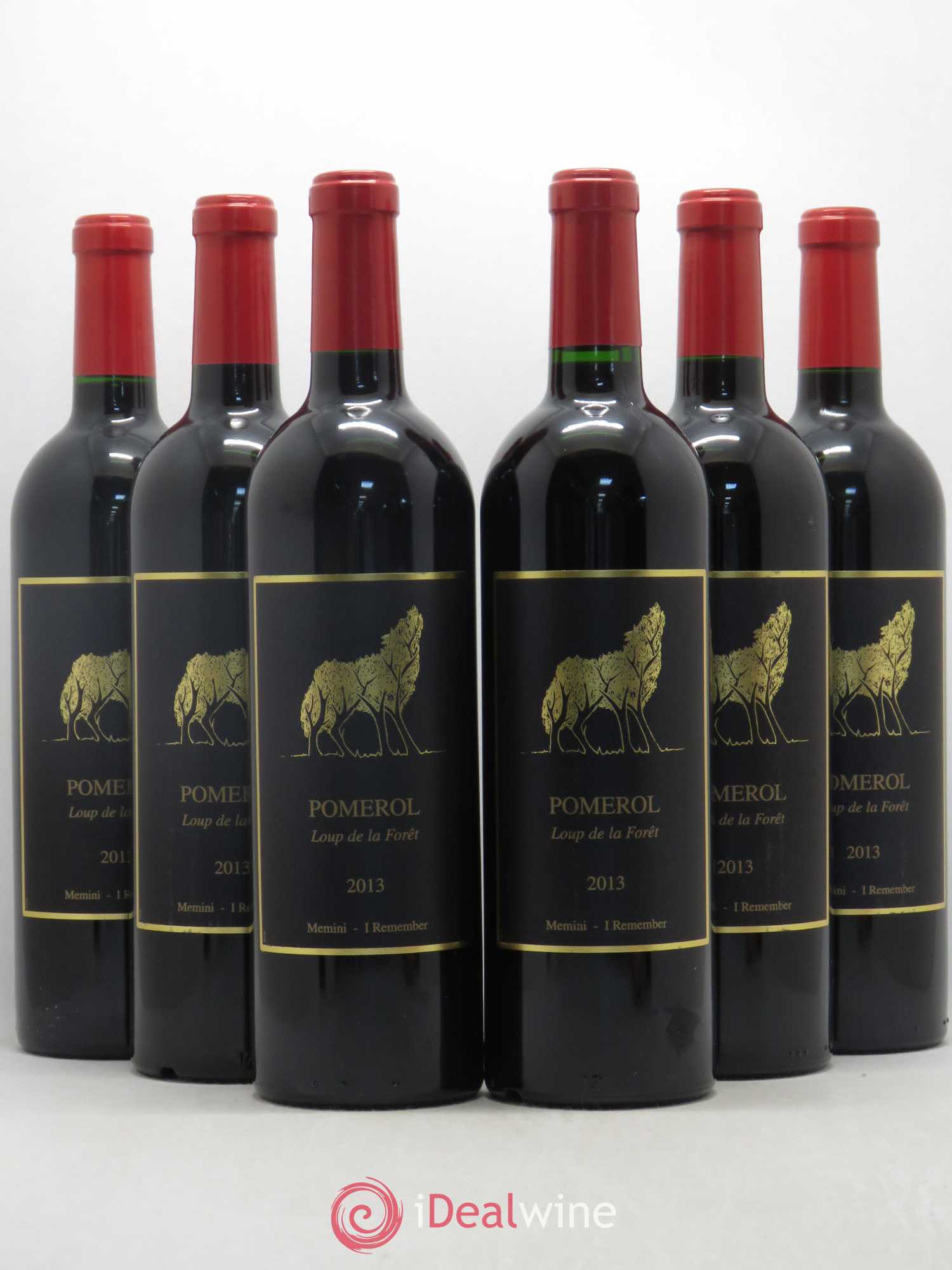 Pomerol Chateau Du Loup De La Forêt 2013 - Posten von 6 Flaschen - 0