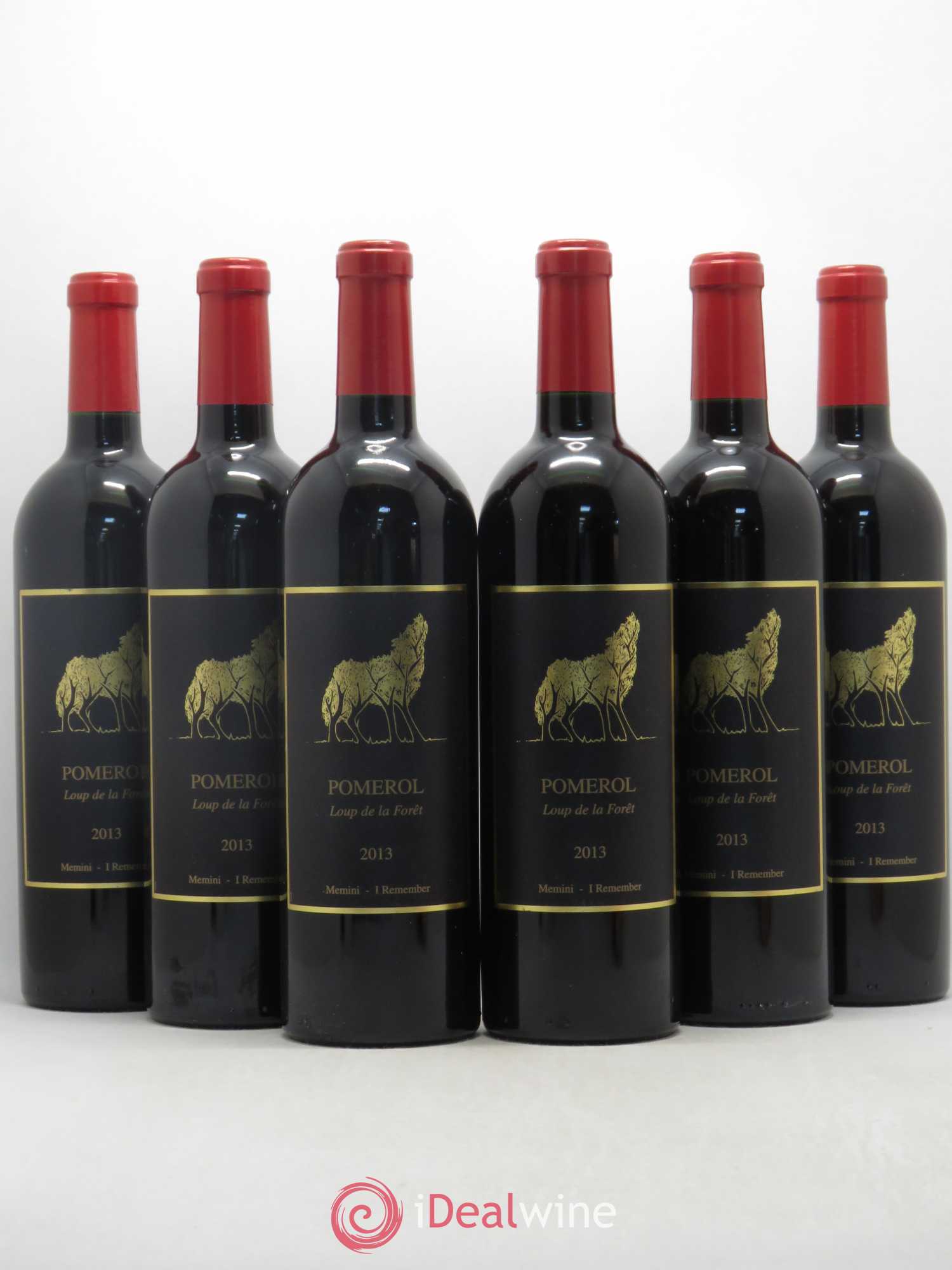 Pomerol Chateau Du Loup De La Forêt 2013 - Posten von 6 Flaschen - 0