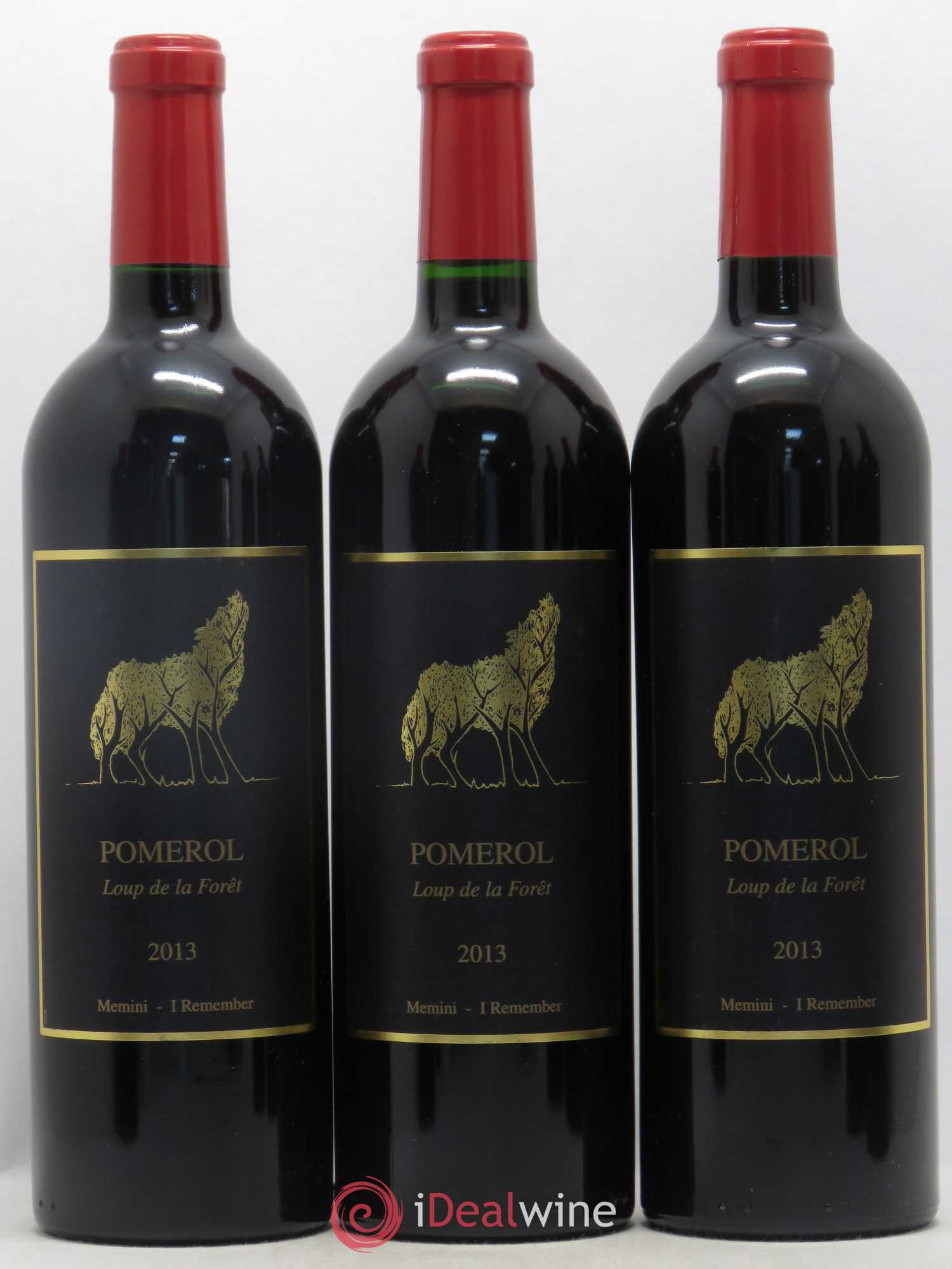 Pomerol Chateau Du Loup De La Forêt 2013 - Posten von 3 Flaschen - 0