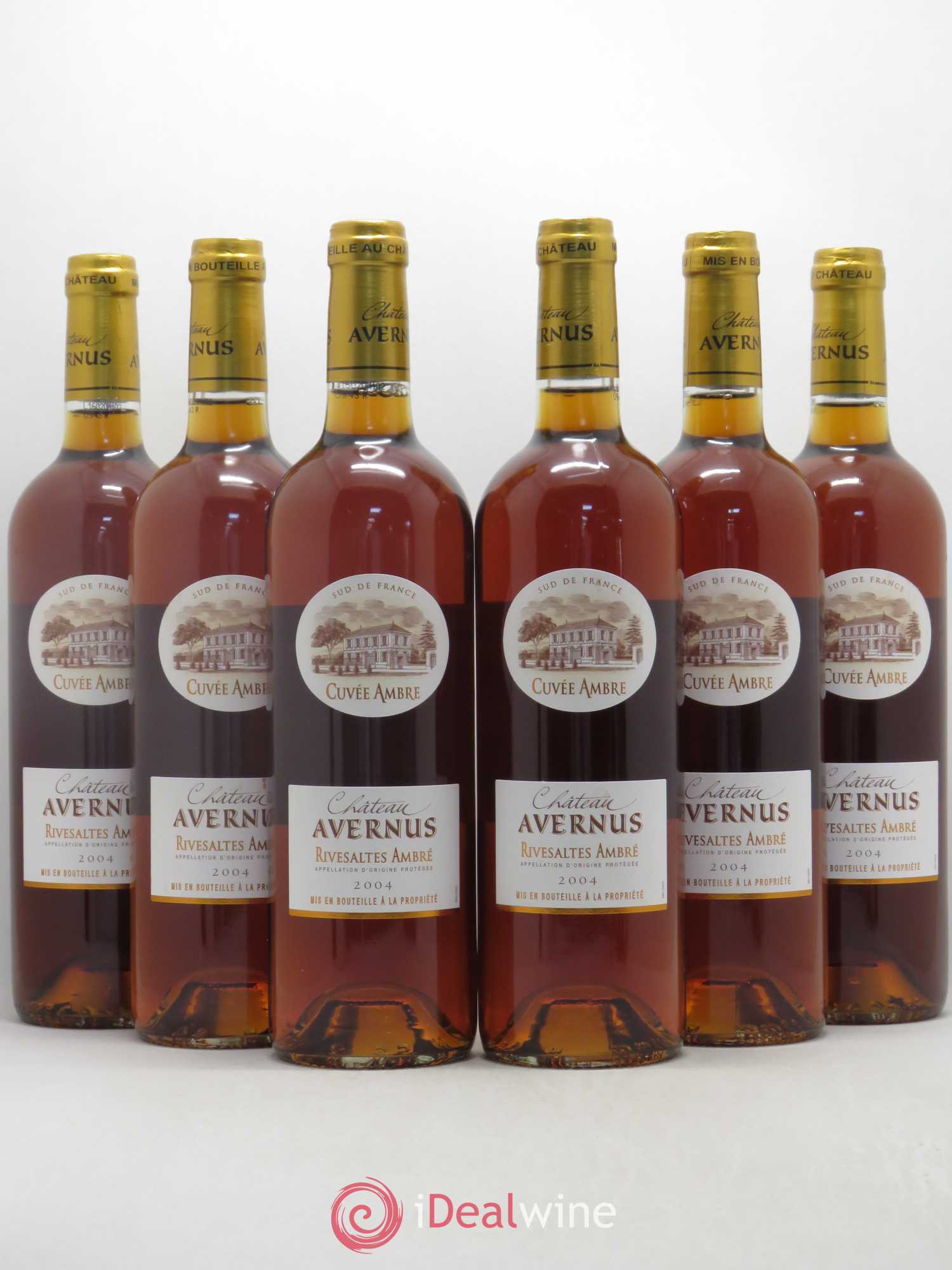 Rivesaltes Cuvée Ambre Château Avernus 2004 - Posten von 6 Flaschen - 0