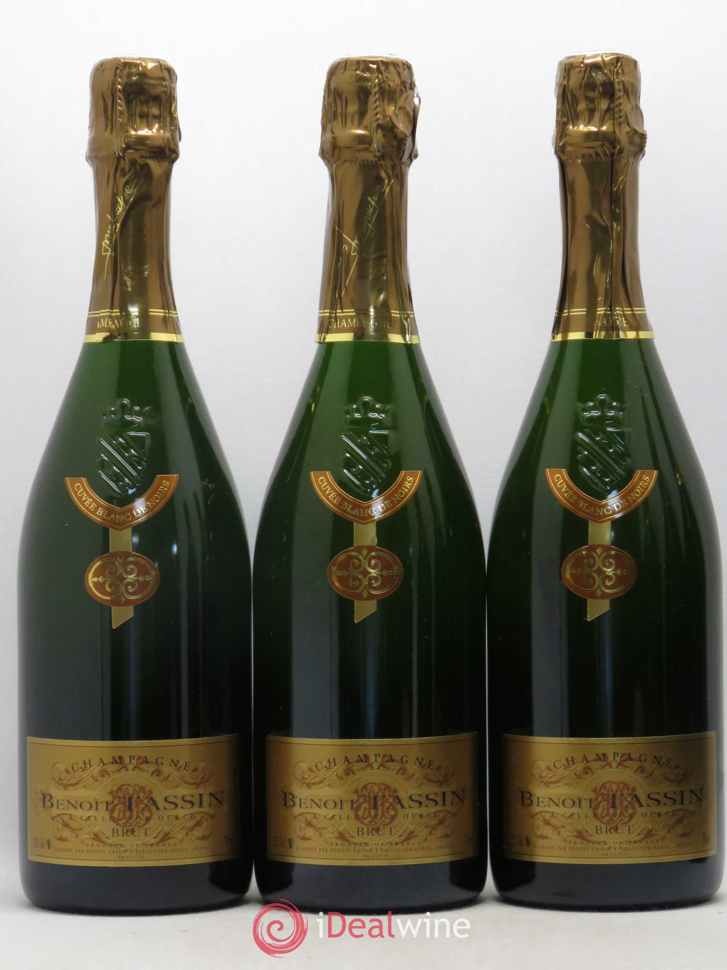 Champagne Benoit Tassin Blanc de Noirs - Lot de 6 bouteilles - 2