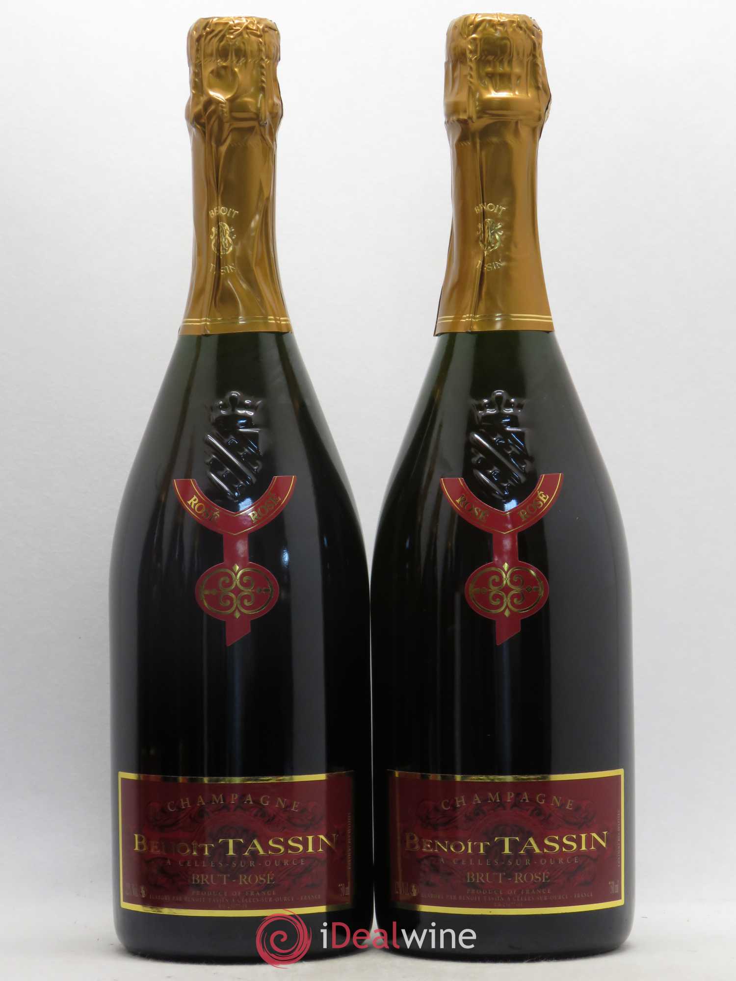 Champagne - Benoit Tassin Rosé - Lot de 5 bouteilles - 2