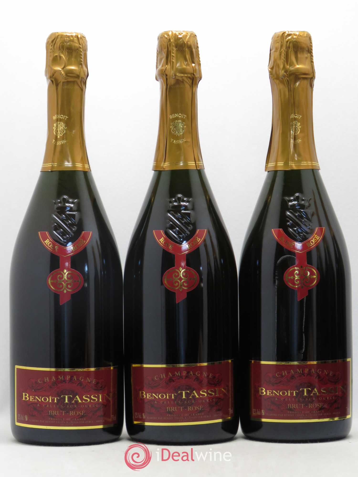 Champagne - Benoit Tassin Rosé - Lot de 6 bouteilles - 1