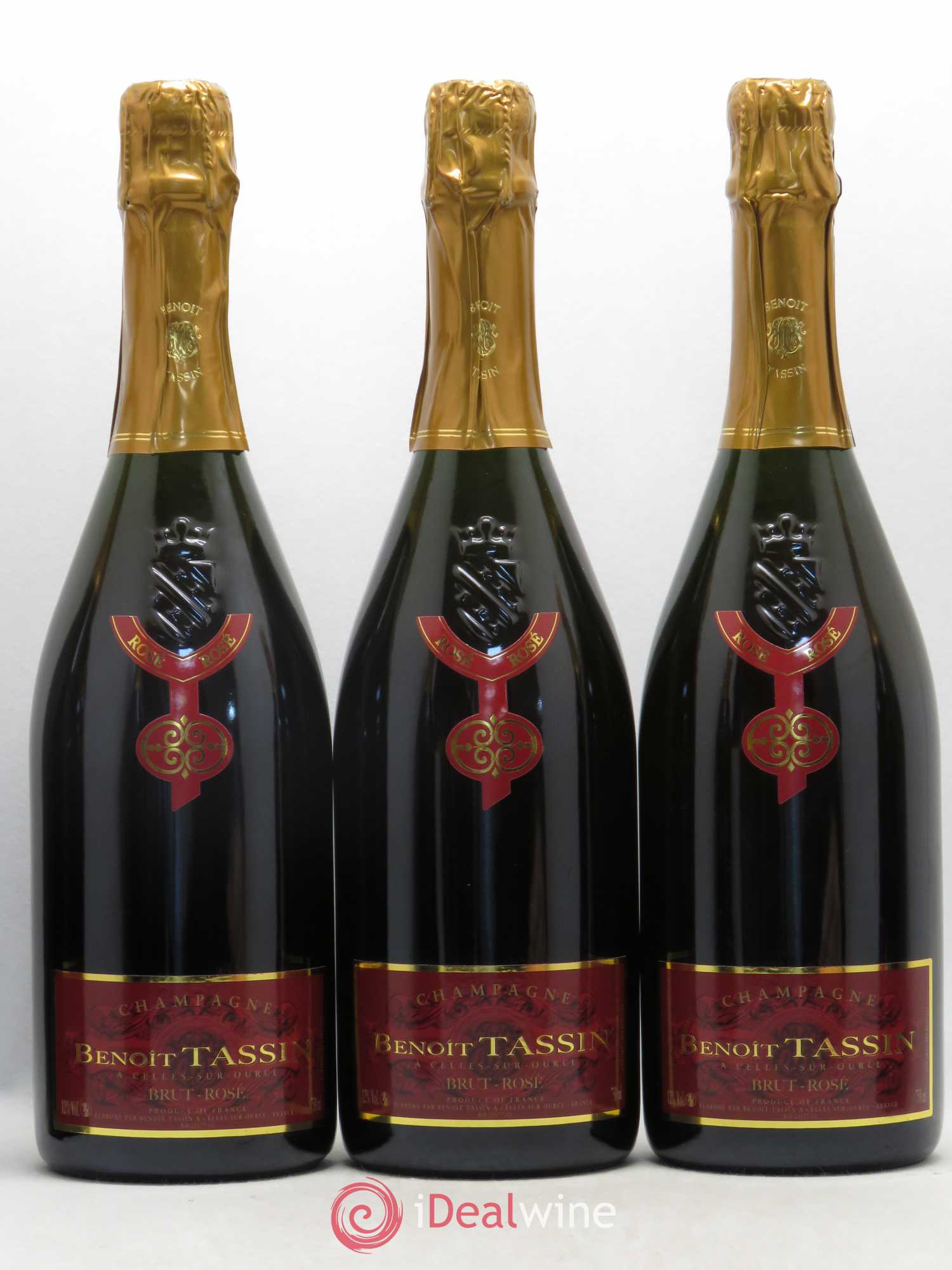 Champagne - Benoit Tassin Rosé - Lot de 6 bouteilles - 2