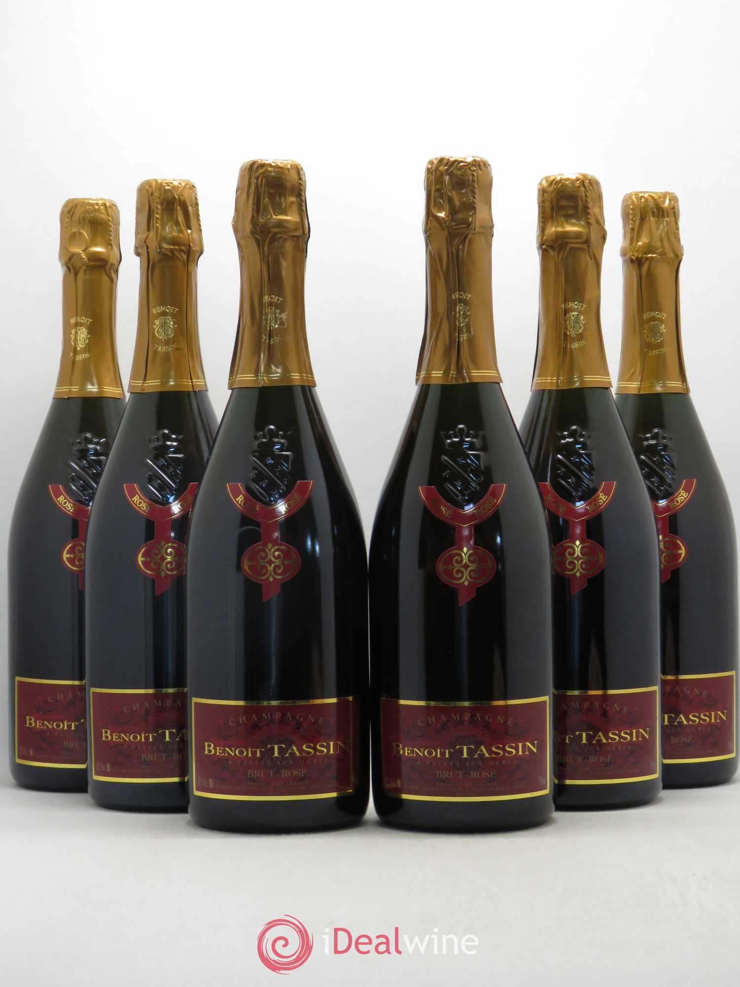 Champagne - Benoit Tassin Rosé - Lot de 6 bouteilles - 0