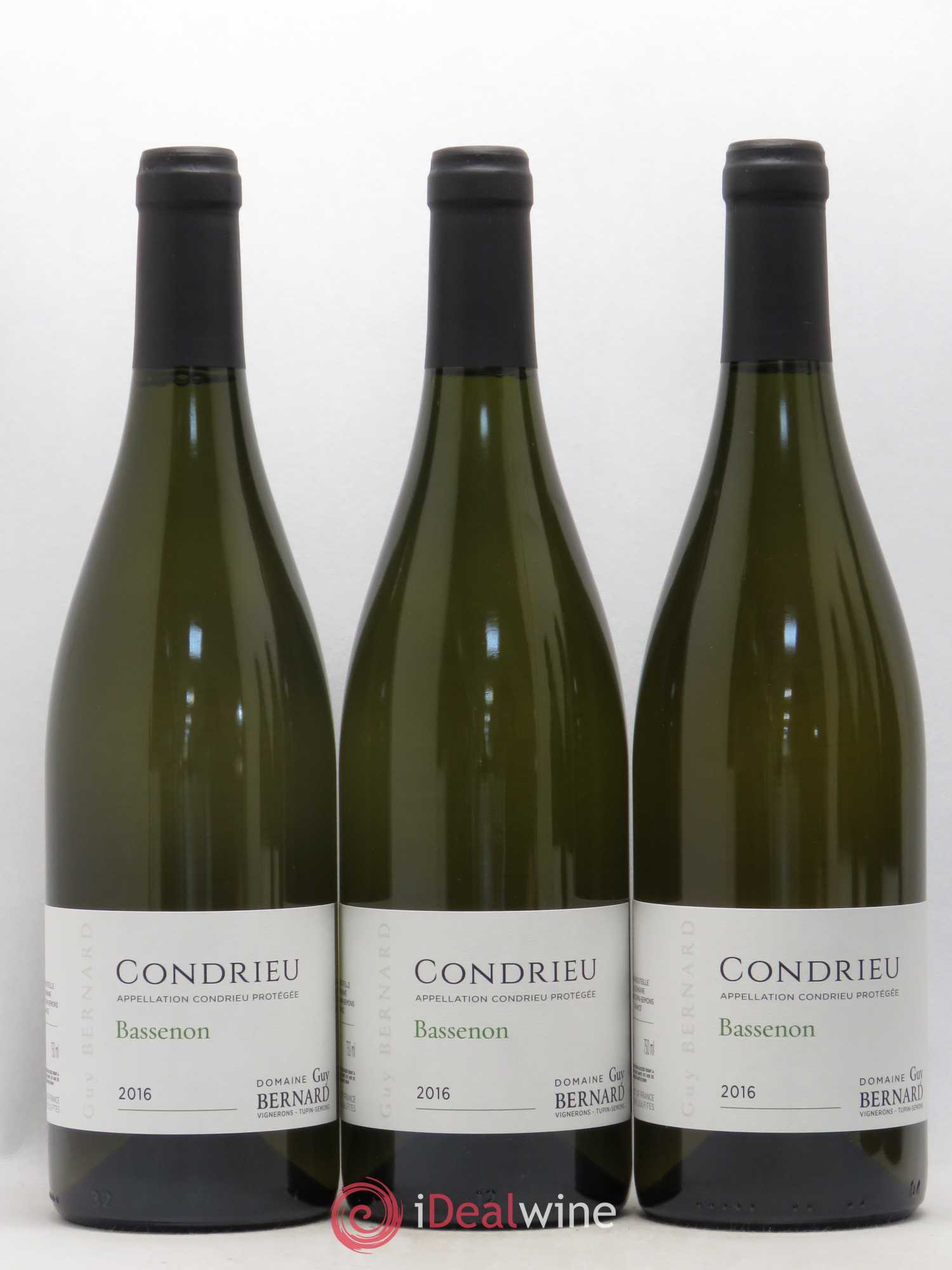 Condrieu Bassenon Domaine Guy Bernard 2016 - Posten von 6 Flaschen - 2