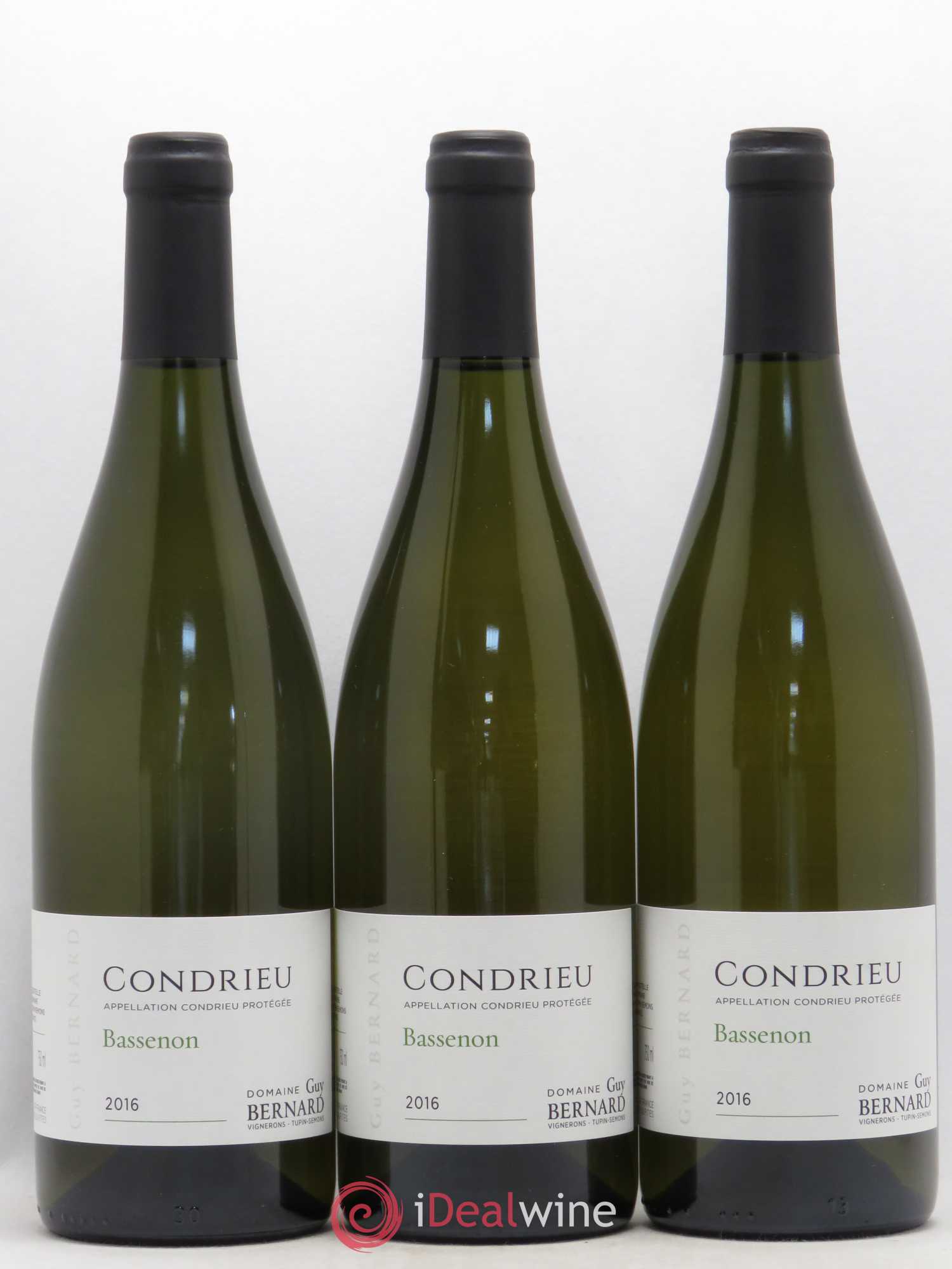 Condrieu Bassenon Domaine Guy Bernard 2016 - Posten von 3 Flaschen - 0