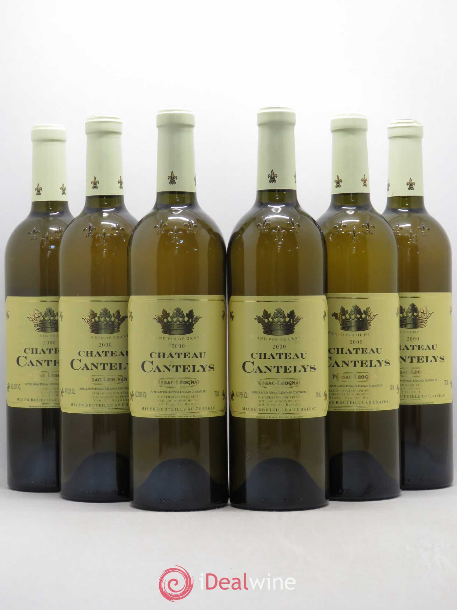 Pessac-Léognan Château Cantelys 2000 - Posten von 6 Flaschen - 0