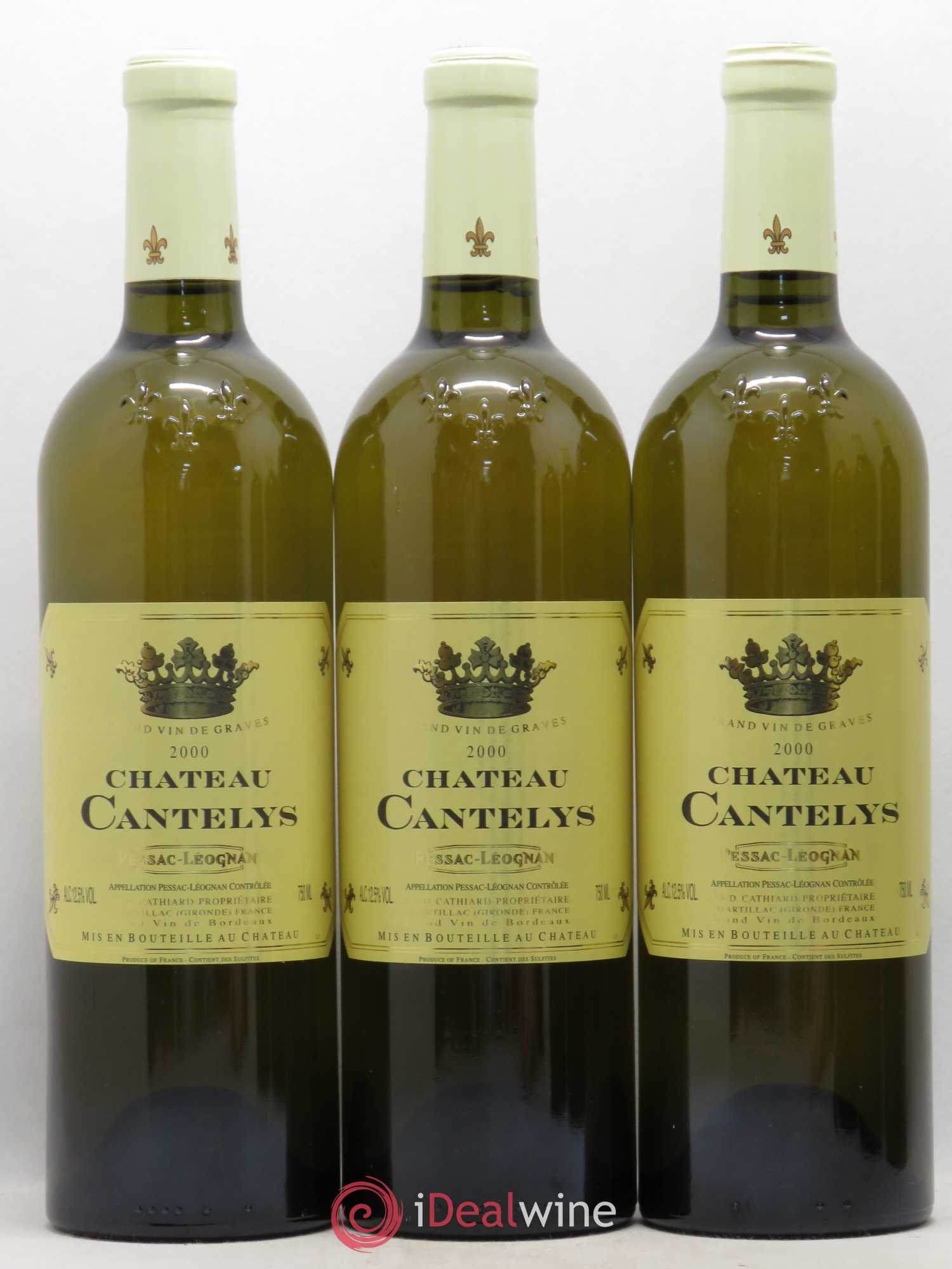 Pessac-Léognan Château Cantelys 2000 - Posten von 6 Flaschen - 1