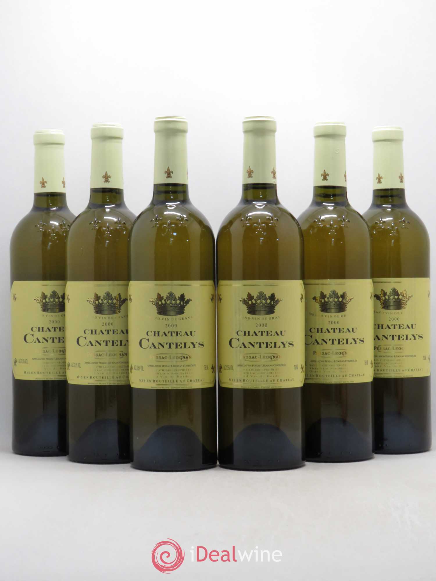 Pessac-Léognan Château Cantelys 2000 - Posten von 6 Flaschen - 0
