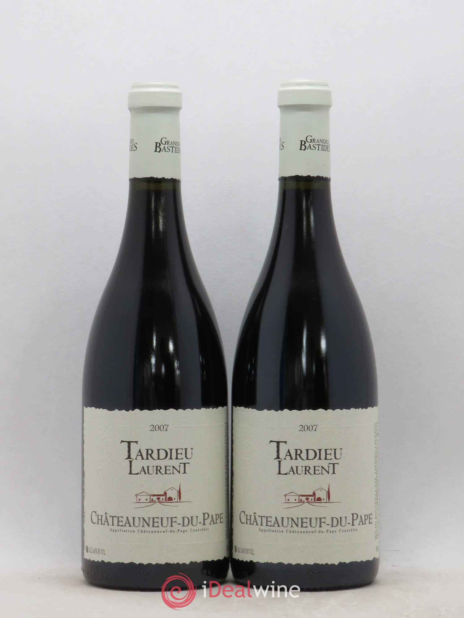 Châteauneuf-du-Pape Domaine Tardieu-Laurent Famille Tardieu 2007 - Lot de 2 bouteilles - 0