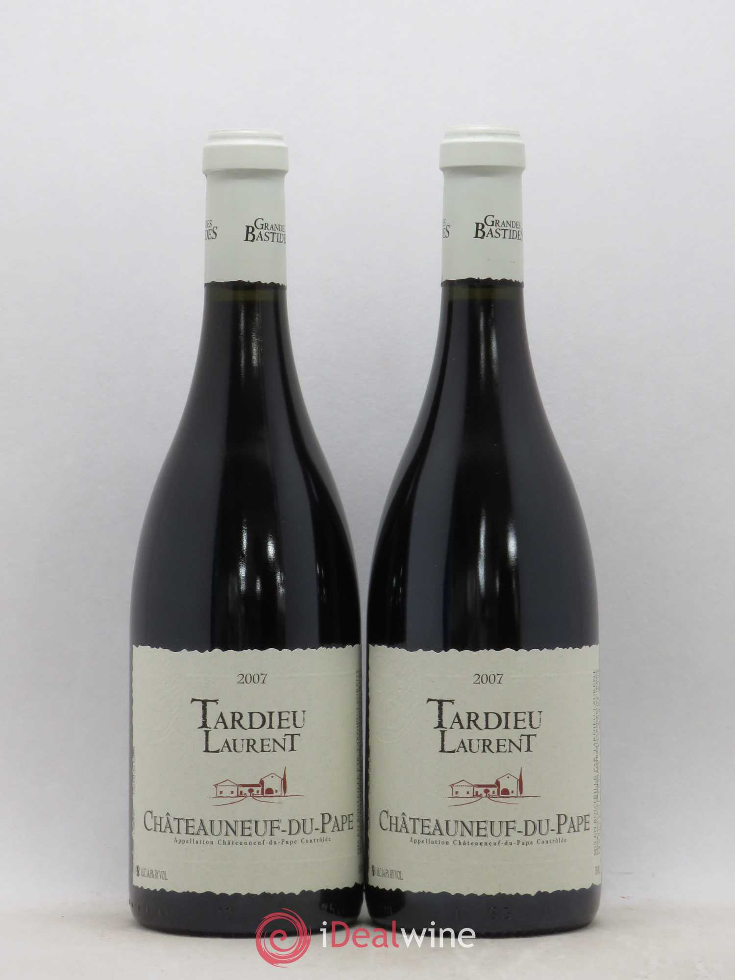 Châteauneuf-du-Pape Domaine Tardieu-Laurent Famille Tardieu 2007 - Lot de 2 bouteilles - 0