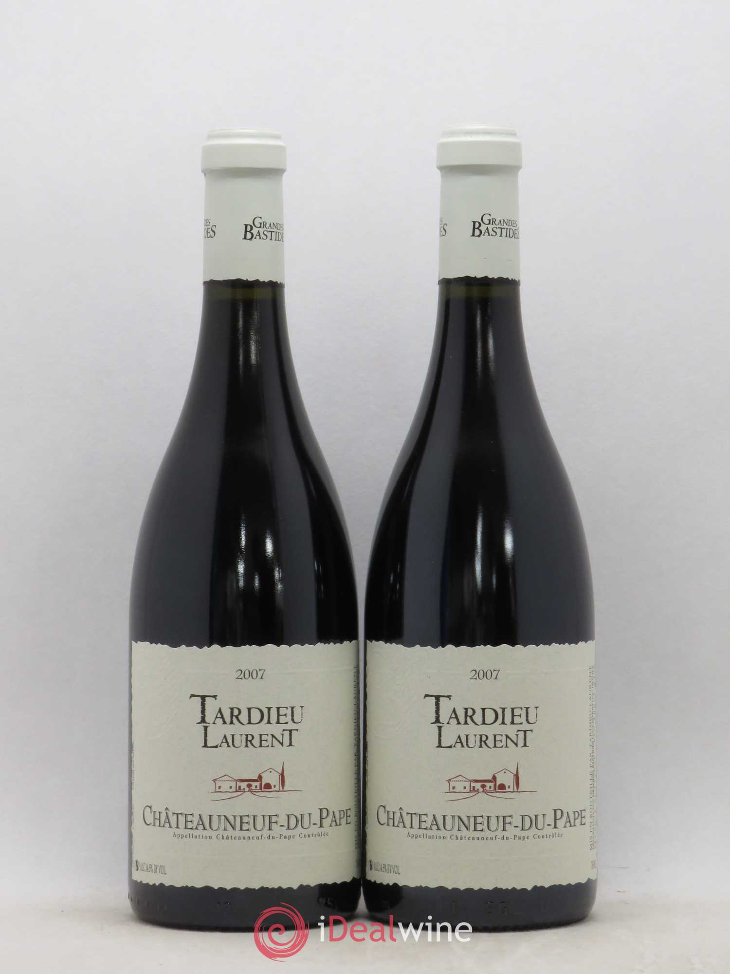 Châteauneuf-du-Pape Domaine Tardieu-Laurent Famille Tardieu 2007 - Lot de 2 bouteilles - 0