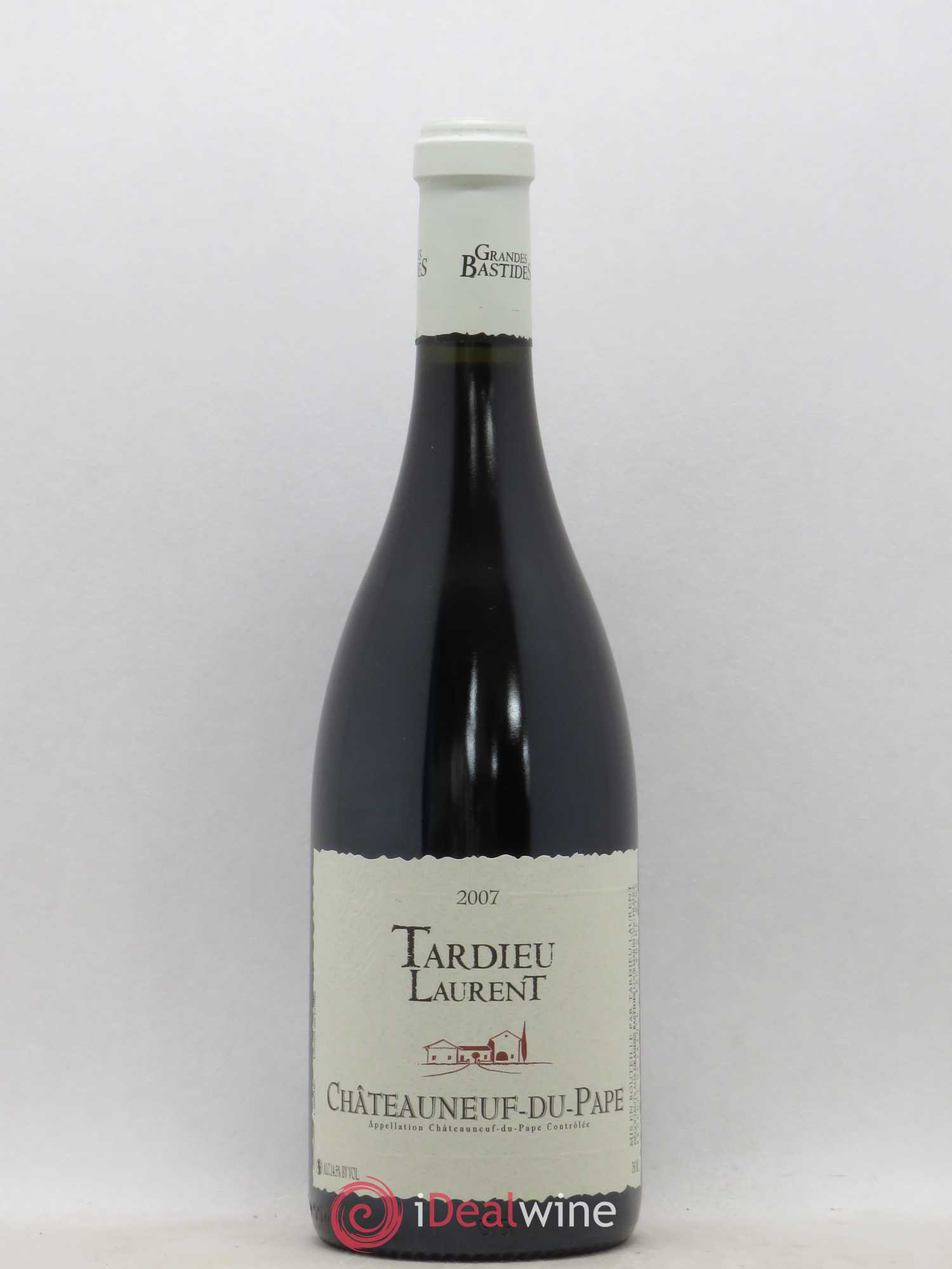Châteauneuf-du-Pape Domaine Tardieu-Laurent Famille Tardieu 2007 - Lot de 1 bouteille - 0
