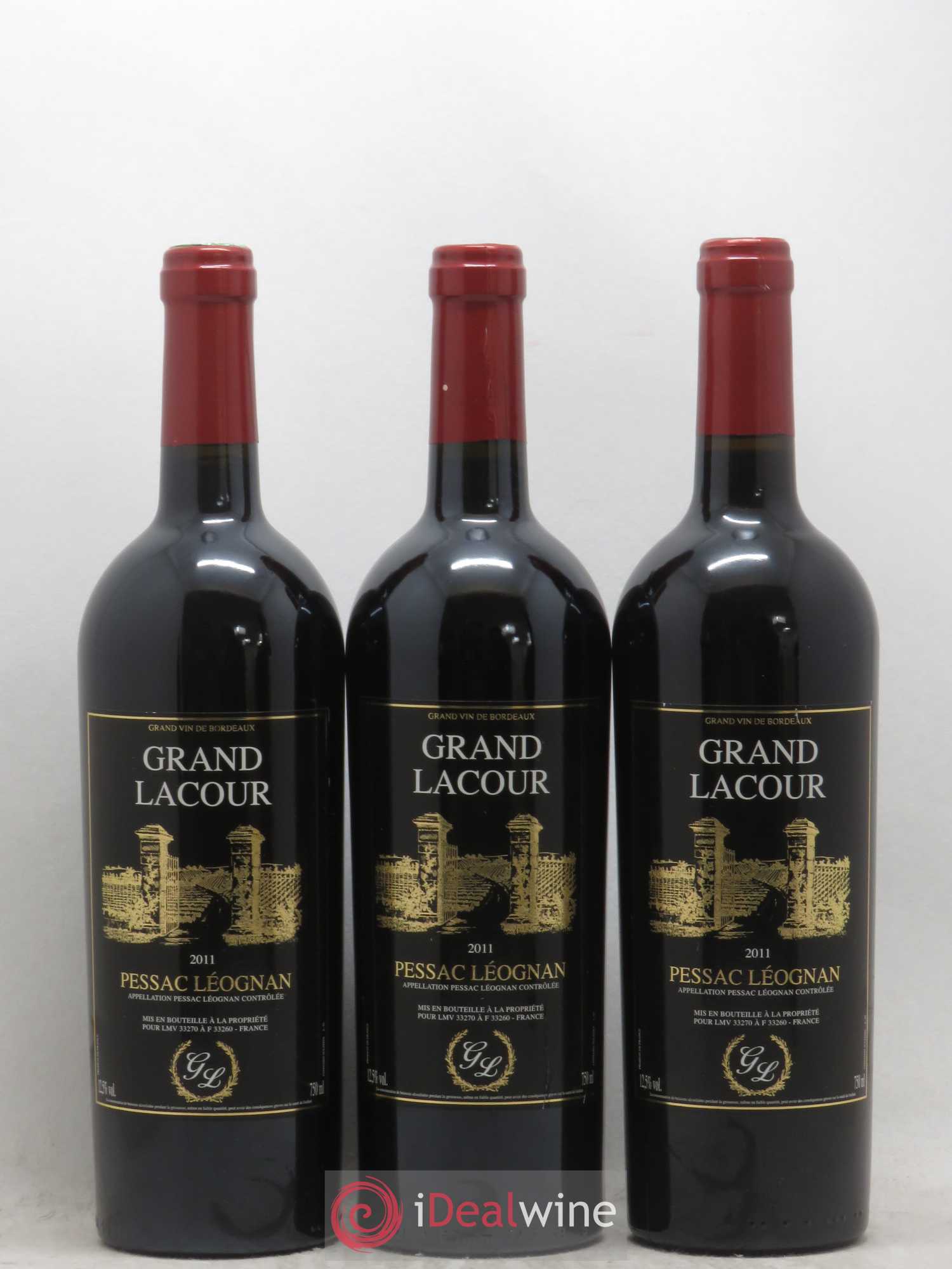 Pessac-Léognan Chateau Grand Lacour (sans prix de réserve) 2011 - Posten von 6 Flaschen - 1