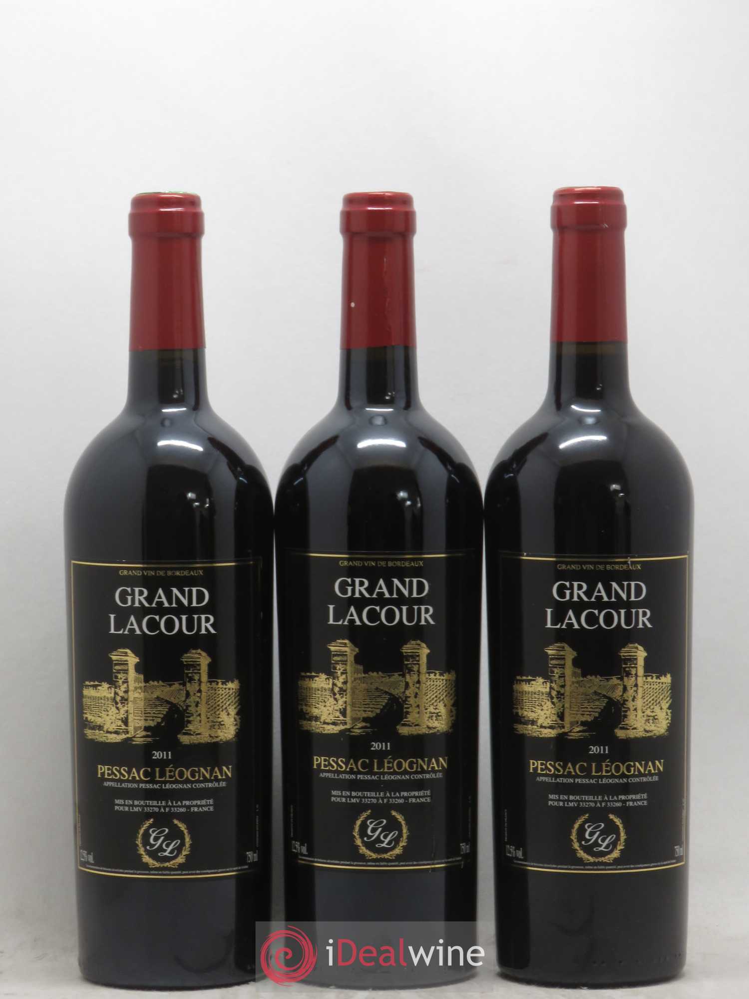 Pessac-Léognan Chateau Grand Lacour (sans prix de réserve) 2011 - Posten von 6 Flaschen - 2