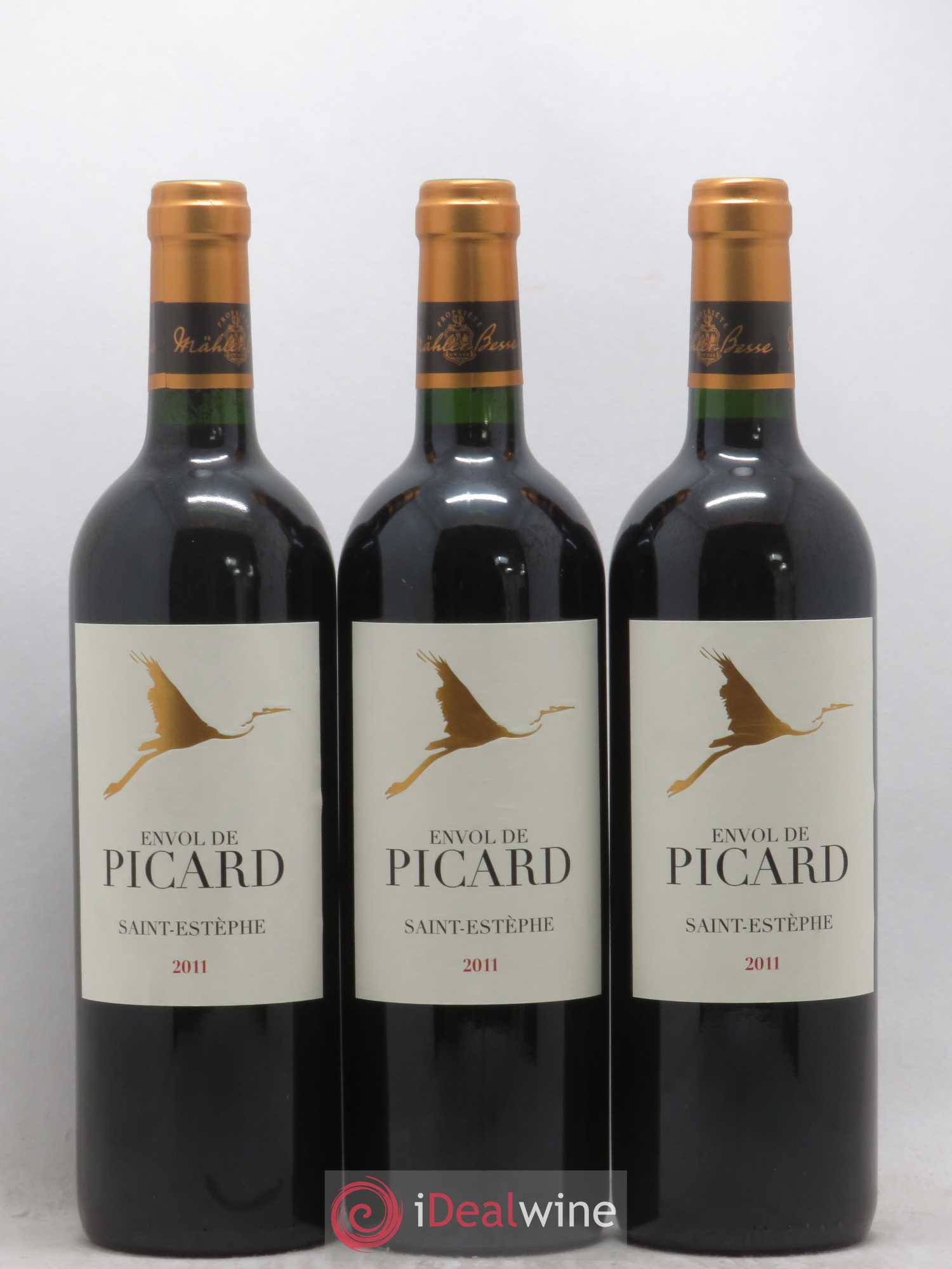 Saint-Estèphe Envol de Picard (sans prix de réserve) 2011 - Lot de 6 bouteilles - 1