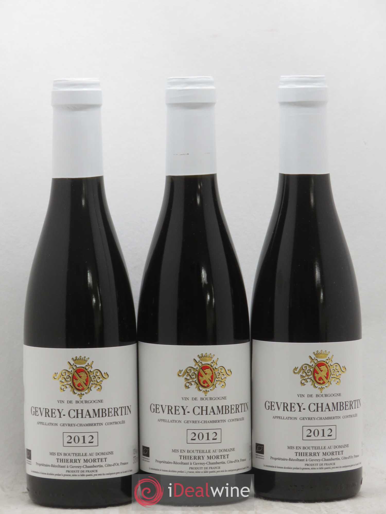 Gevrey-Chambertin 2012 - Posten von 6 Demi-Flaschen - 1