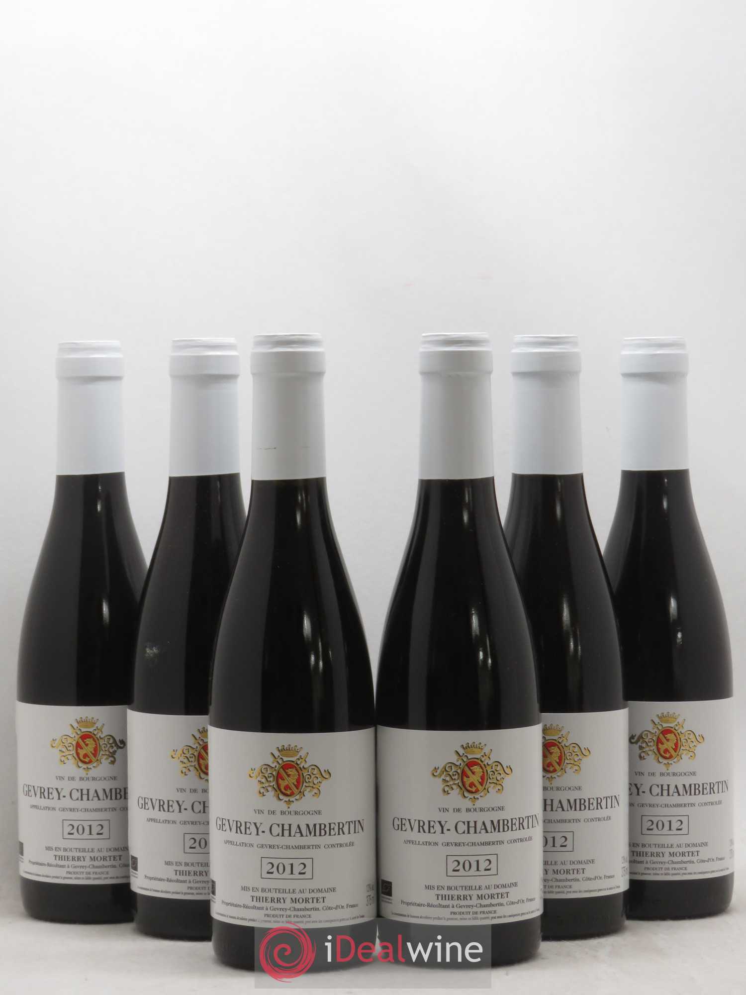 Gevrey-Chambertin 2012 - Posten von 6 Demi-Flaschen - 0