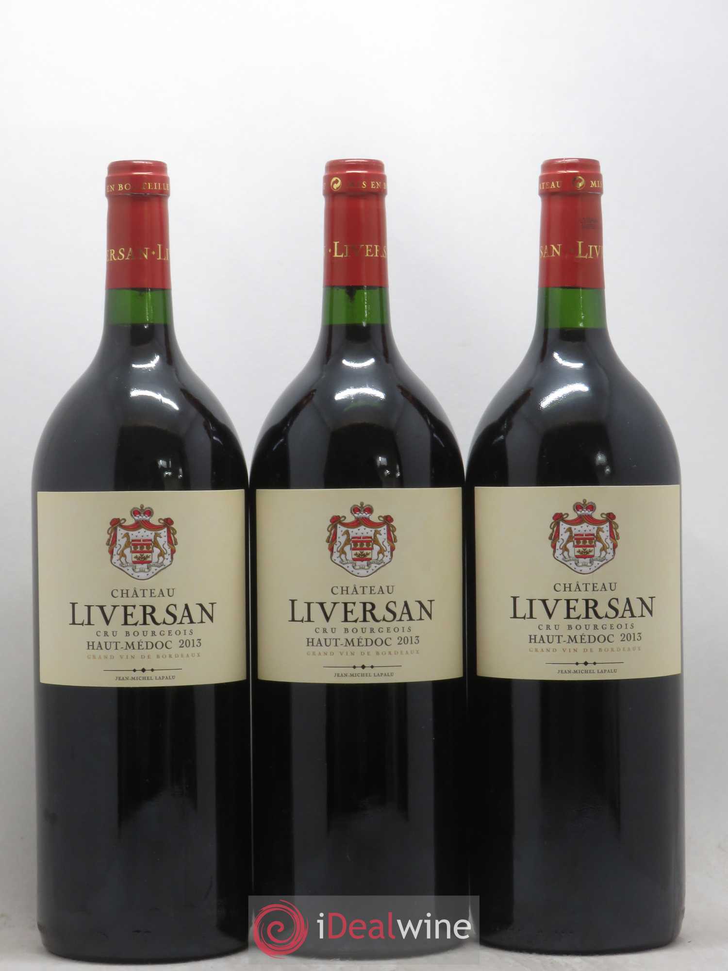 Château Liversan Cru Bourgeois (sans prix de réserve) 2013 - Lot de 6 magnums - 2