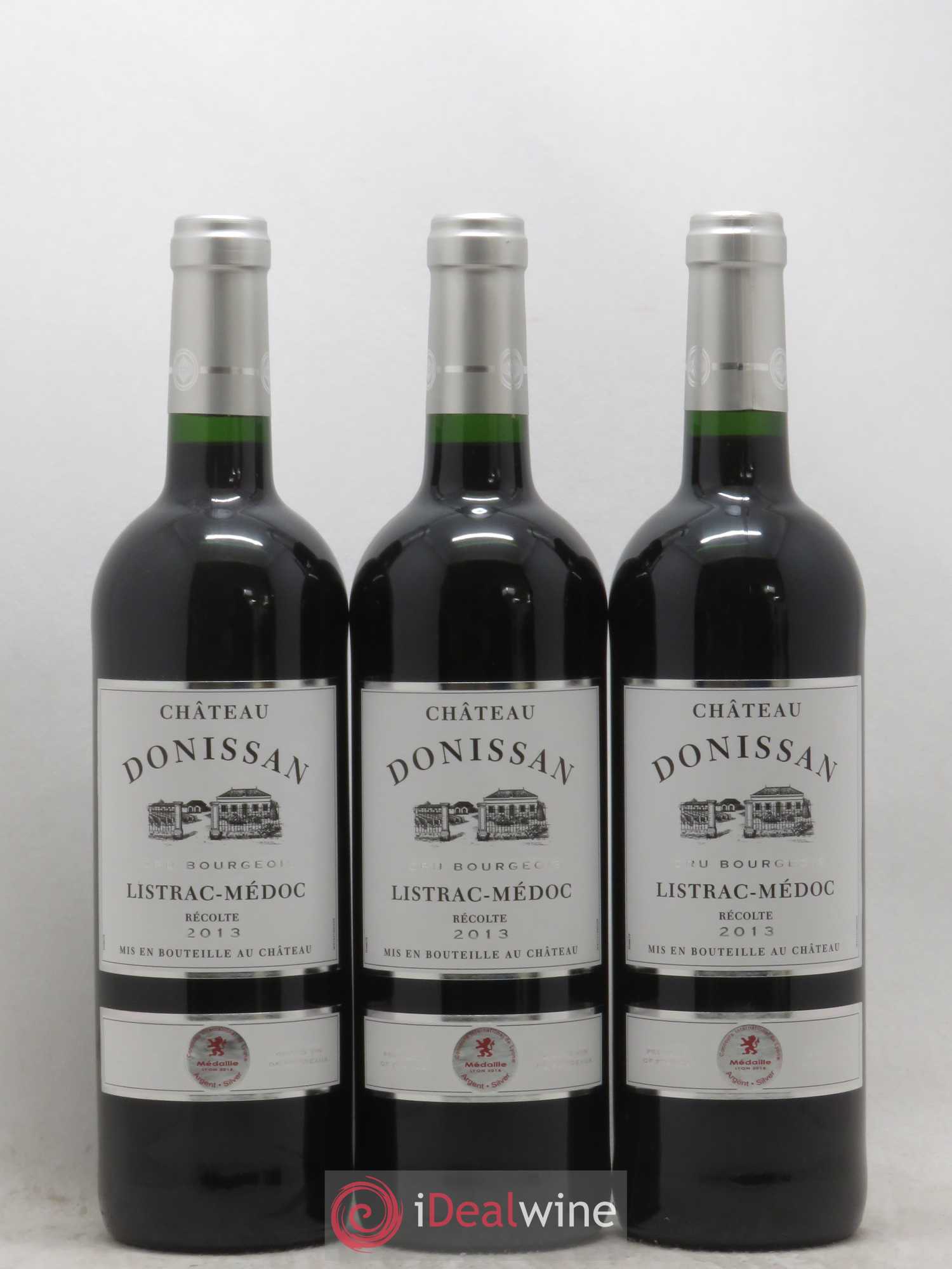 Listrac-Médoc Chateau Donissan (sans prix de réserve) 2013 - Posten von 6 Flaschen - 1