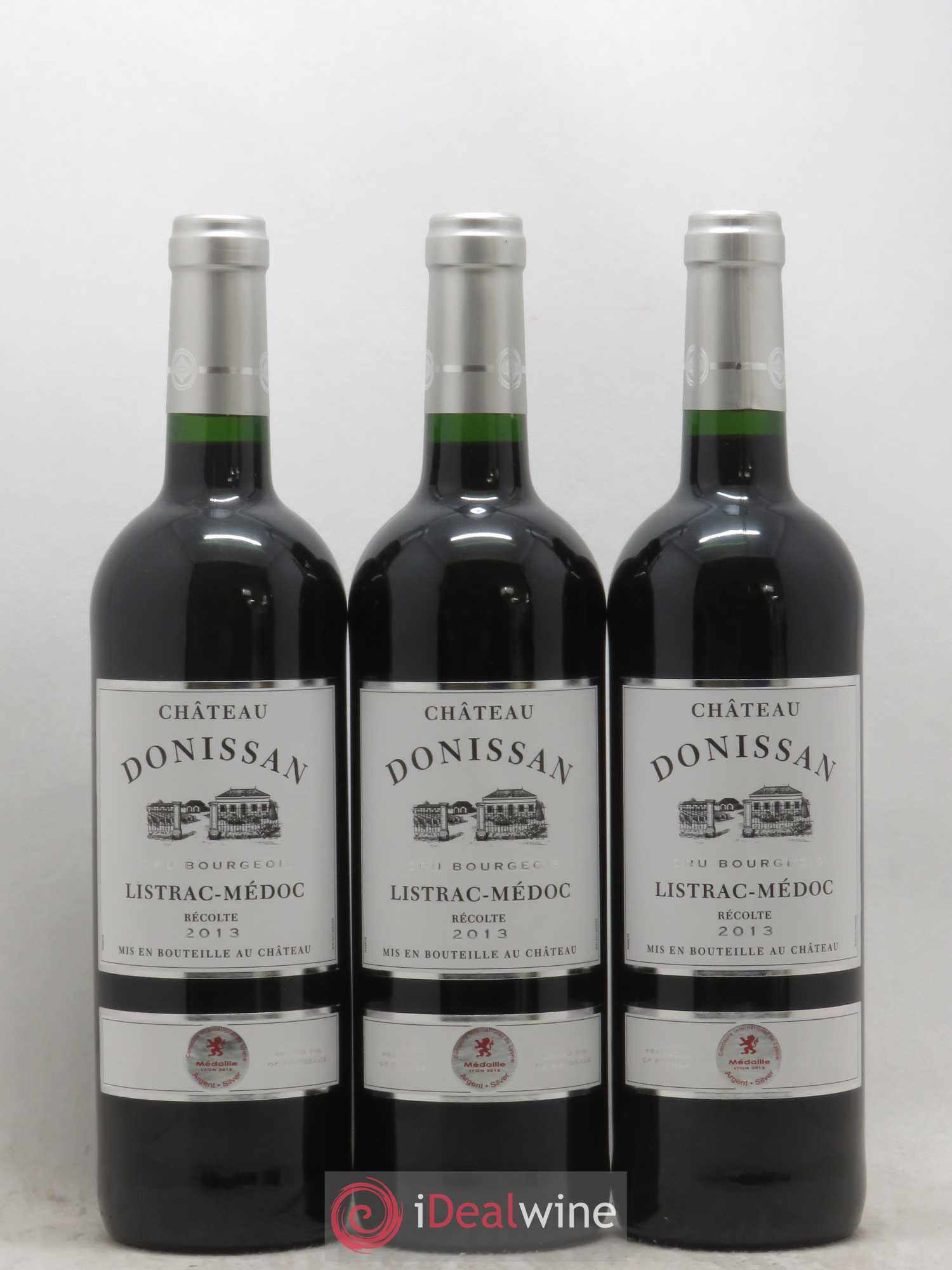 Listrac-Médoc Chateau Donissan (sans prix de réserve) 2013 - Posten von 6 Flaschen - 2