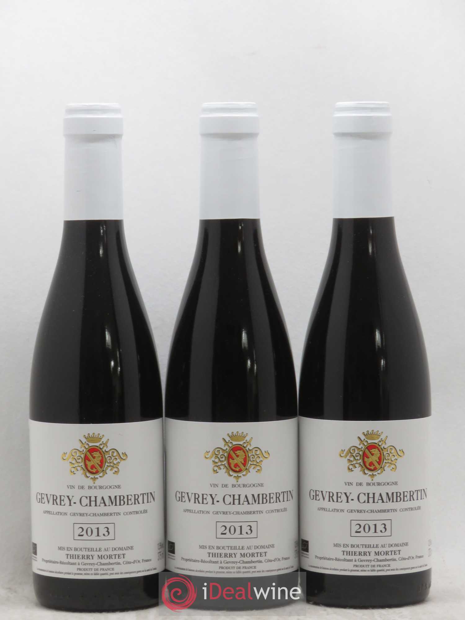 Gevrey-Chambertin 2013 - Posten von 3 Demi-Flaschen - 0