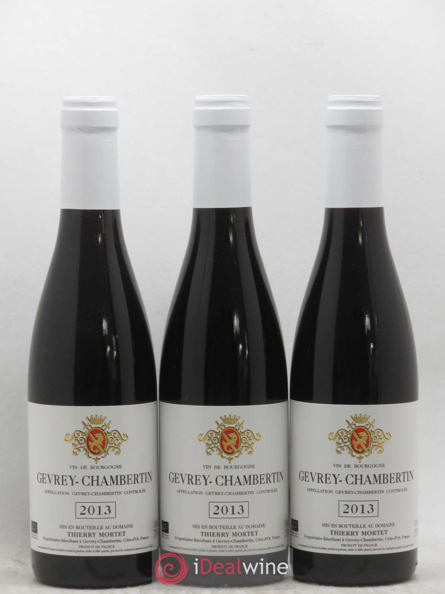 Gevrey-Chambertin 2013 - Posten von 3 Demi-Flaschen - 0
