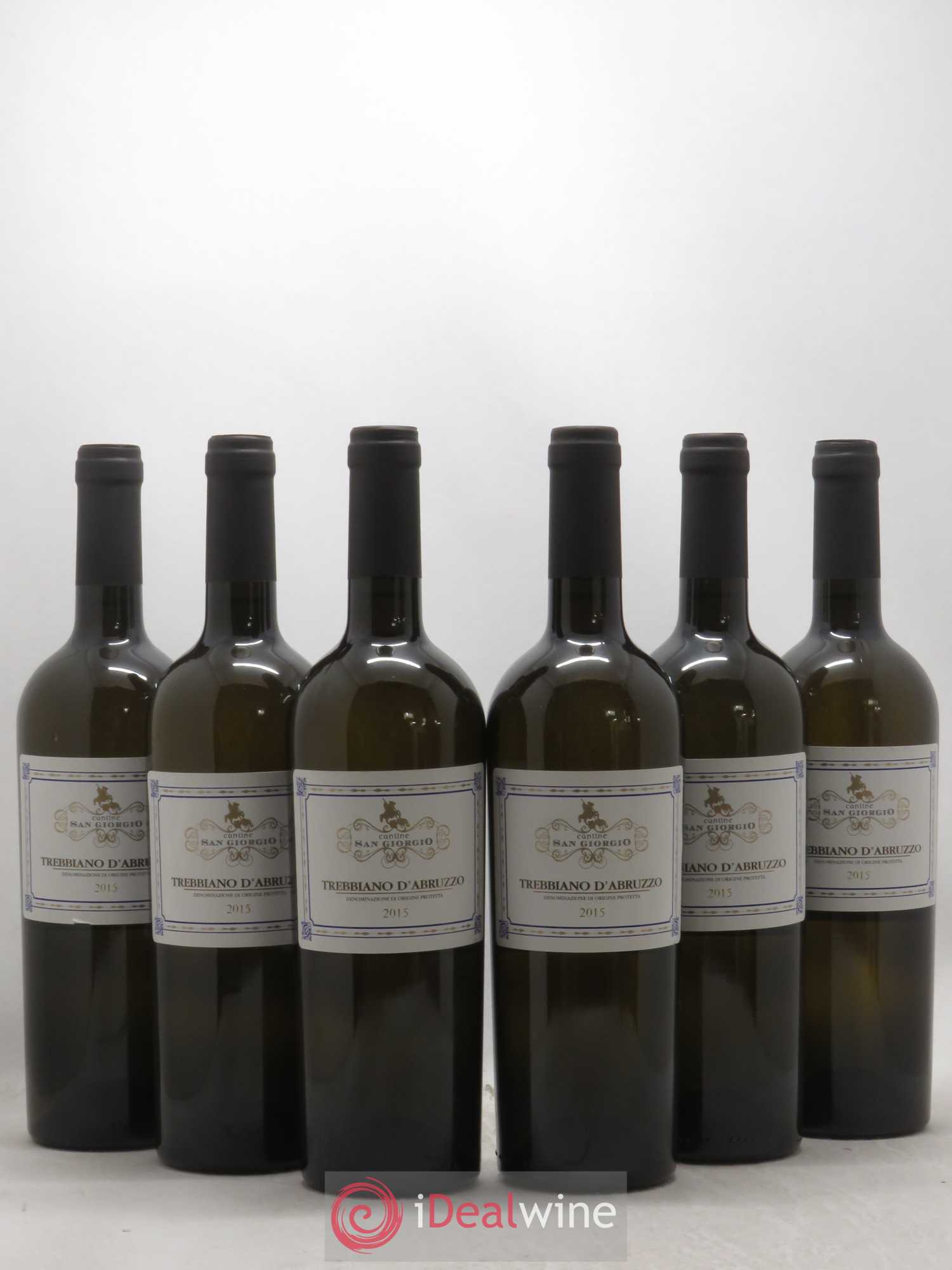 Trebbiano d'Abruzzo Giorgio (sans prix de réserve) 2015 - Posten von 6 Flaschen - 0