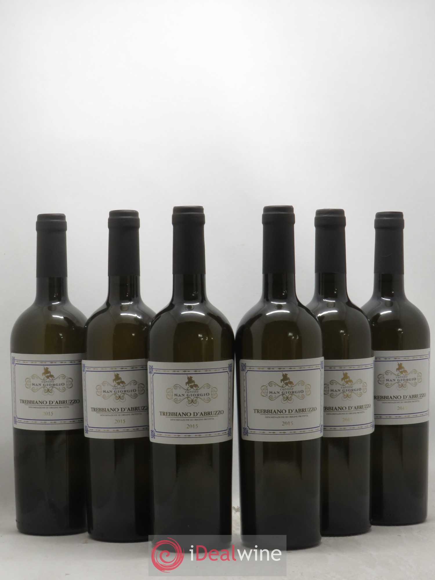 Trebbiano d'Abruzzo Giorgio (sans prix de réserve) 2015 - Posten von 6 Flaschen - 0